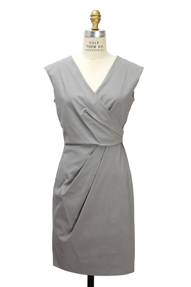 Grey Viscose Dress