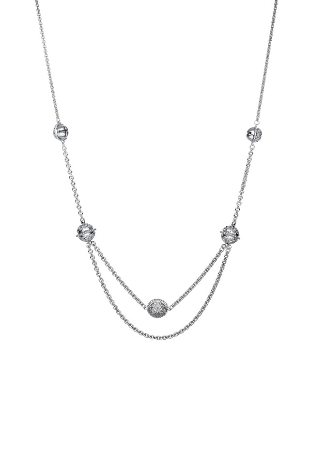 Meditation Bell Sterling Silver Necklace