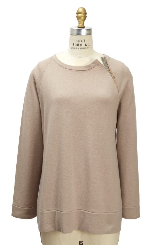 Nutmeg Cashmere Pullover