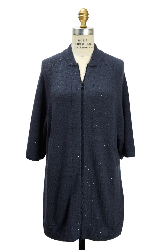 Galaxy Cashmere & Silk Cardigan