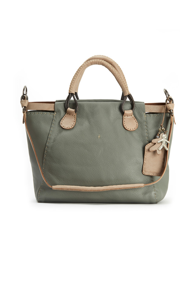 Blue And Grey East West Shopper