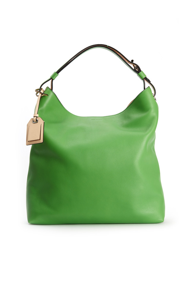 RDK Green Leather Hobo