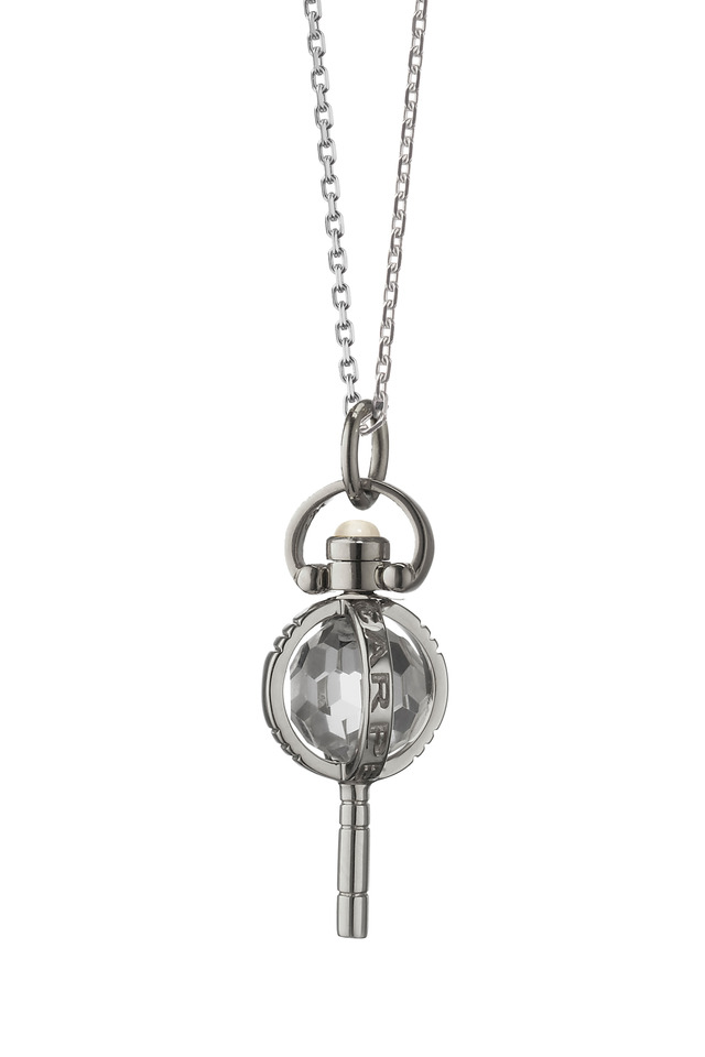 Sterling Silver Mini Carpe Diem Necklace