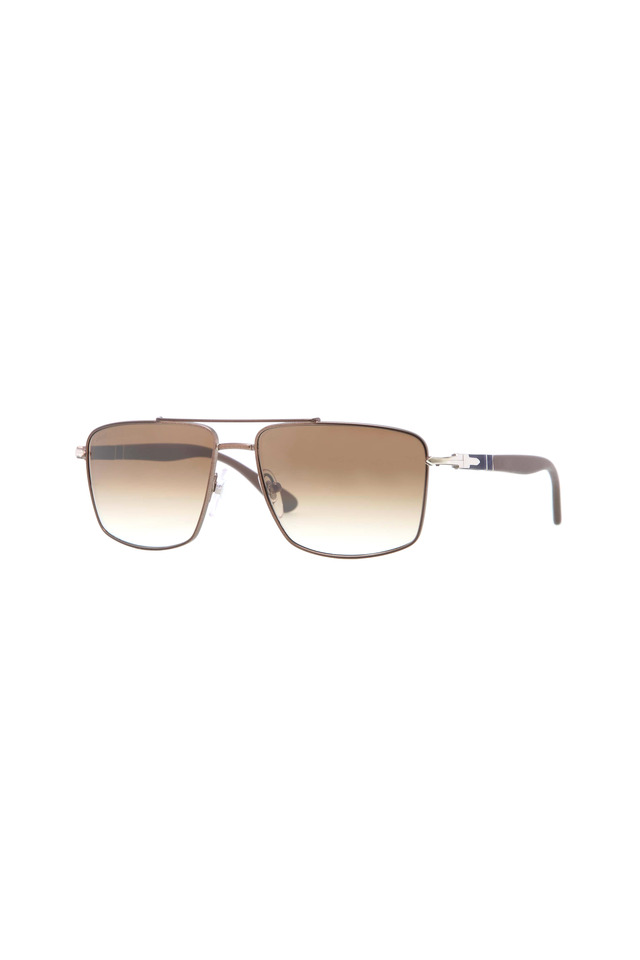 PO2430S Gunmetal Brown Sunglasses