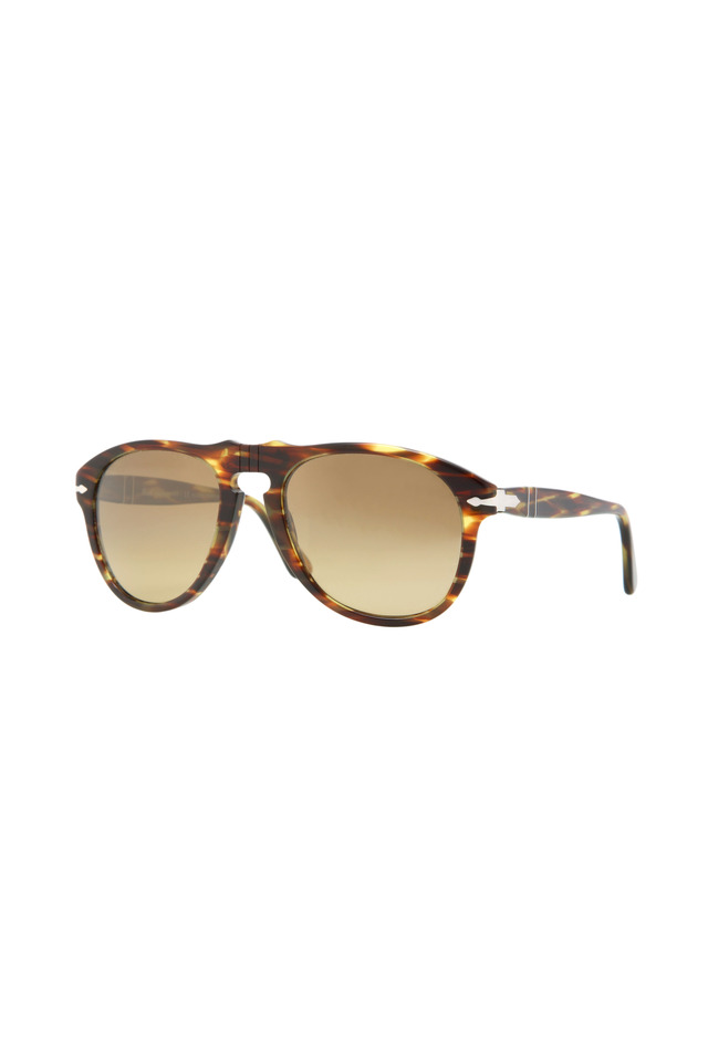 Retro Brown Keyhole Sunglasses
