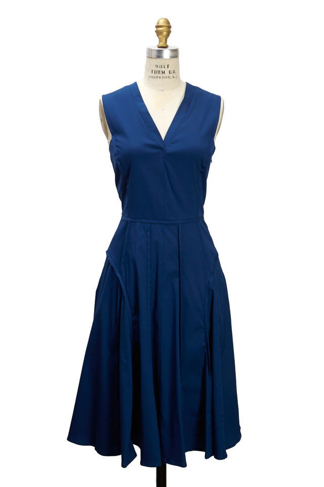 Lagoon Poplin Dress