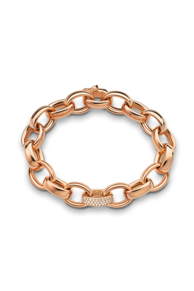 Marylyn Rose Gold Link Bracelet