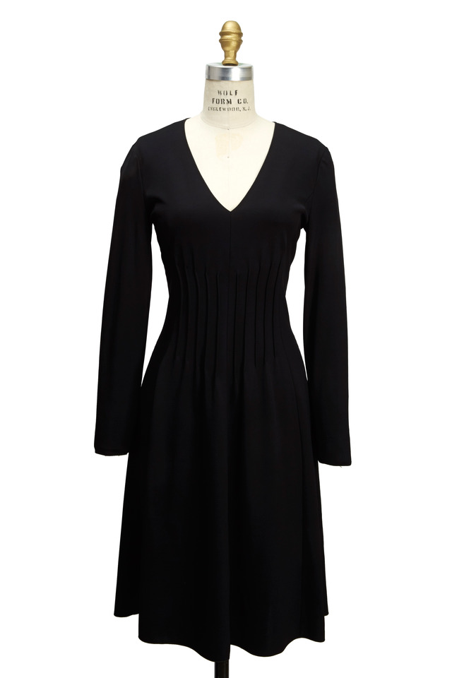 Black Jersey Dress