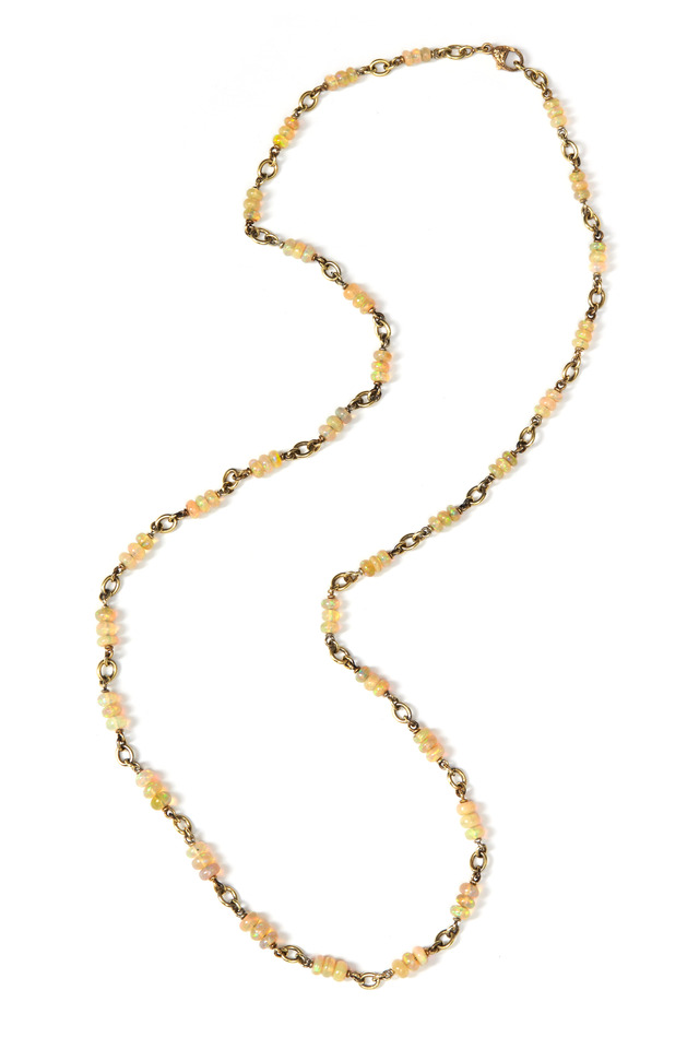 Opal Beaded Necklace