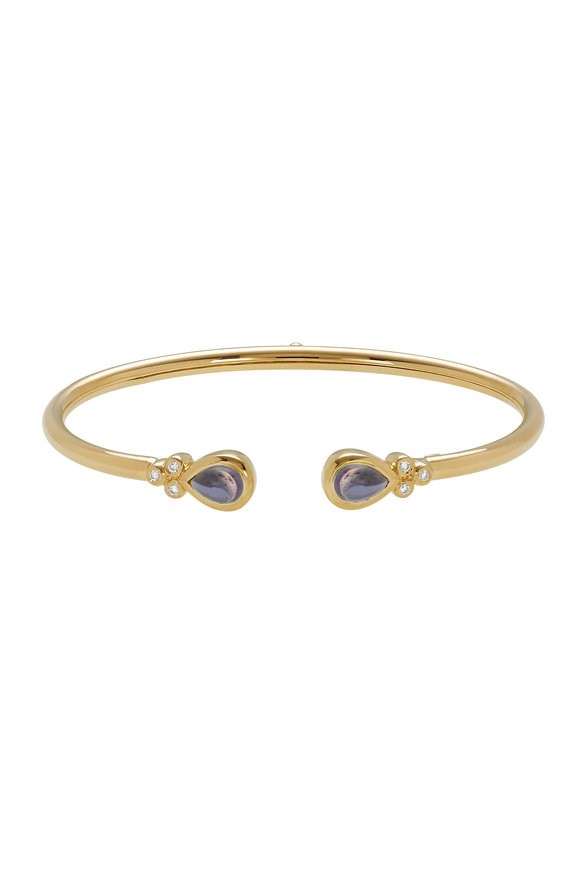Dana Kellin - 14K Yellow Gold Diamond Tag Bracelet | Mitchell Stores
