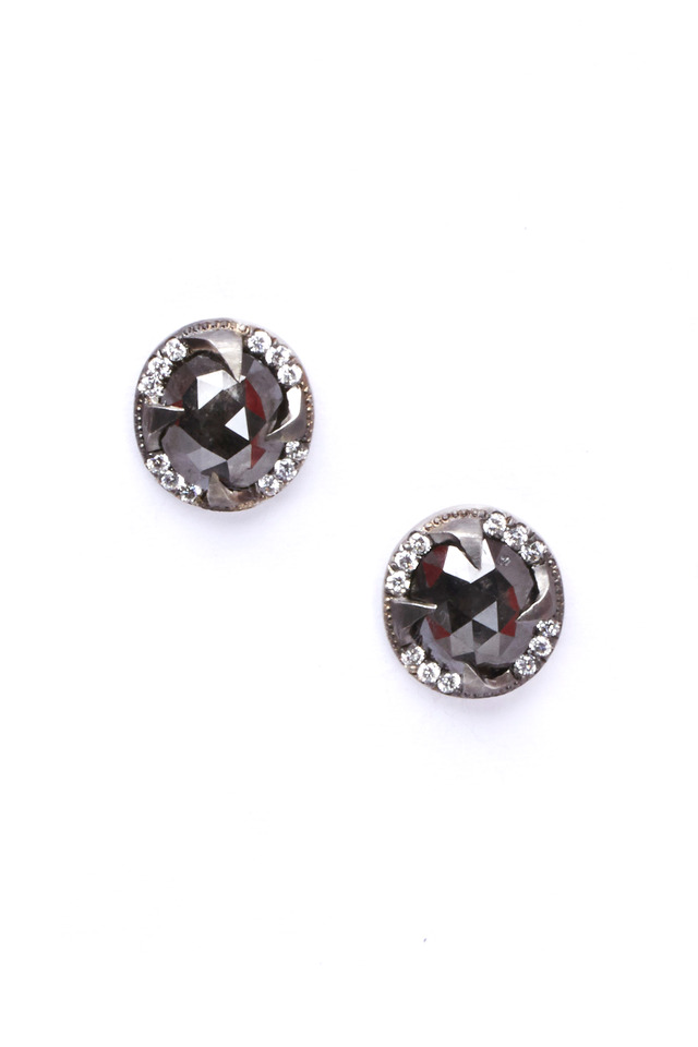 Rough Diamond Earrings
