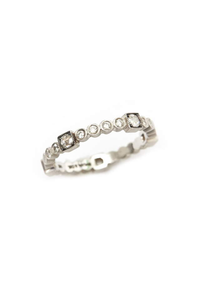 White Gold & Diamond Citadel Band