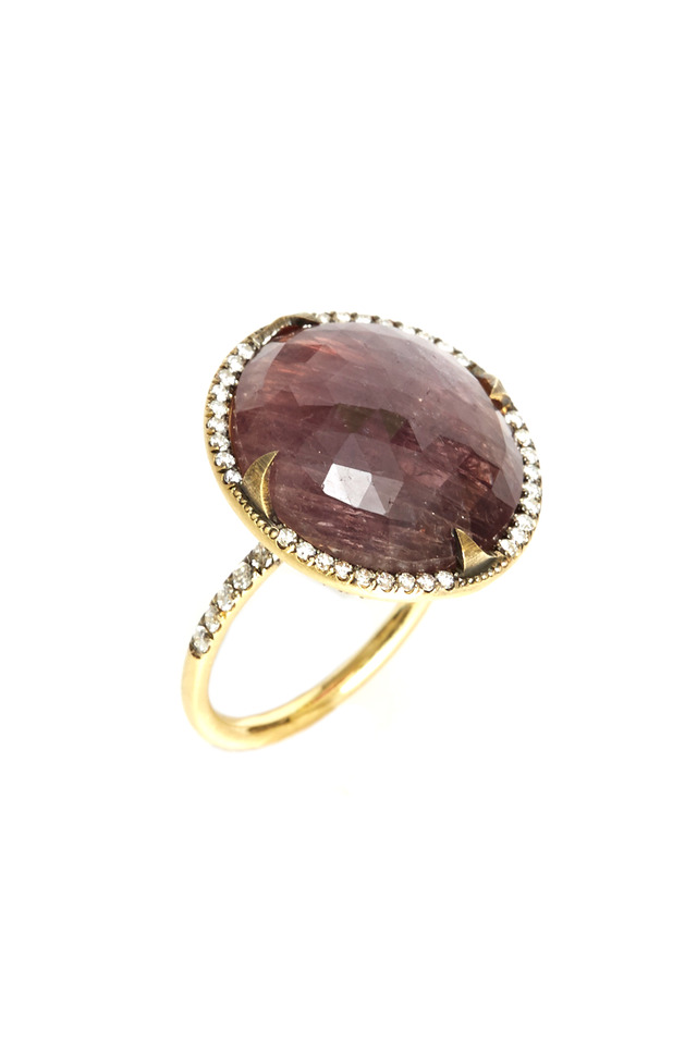 Yellow Gold Sapphire Ring