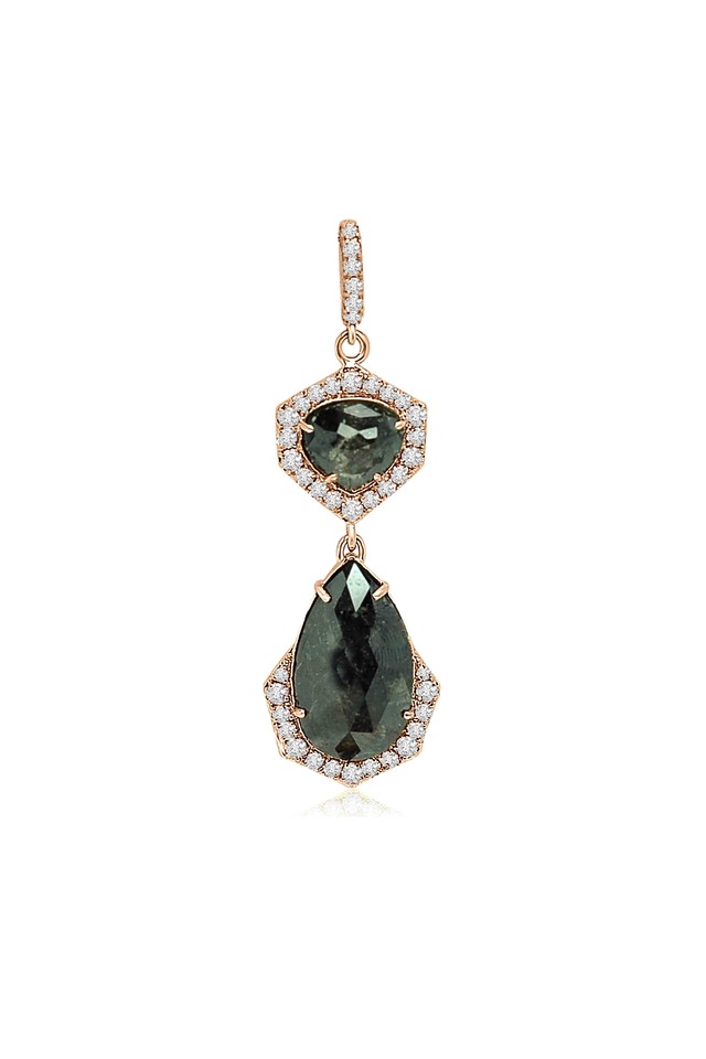 Gold Rough Diamond Pendant