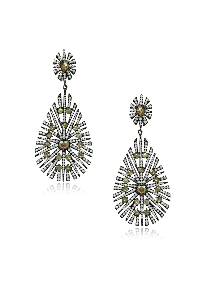 Diamond Drop Earrings