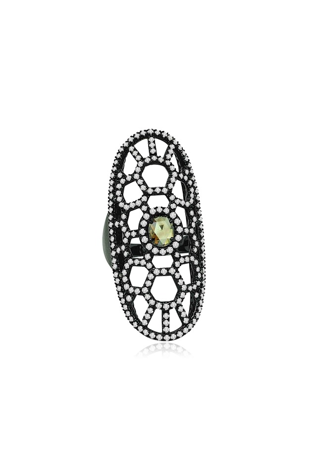Gold Fancy Diamond Ring