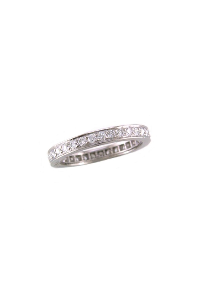 Platinum Diamond Guard Ring