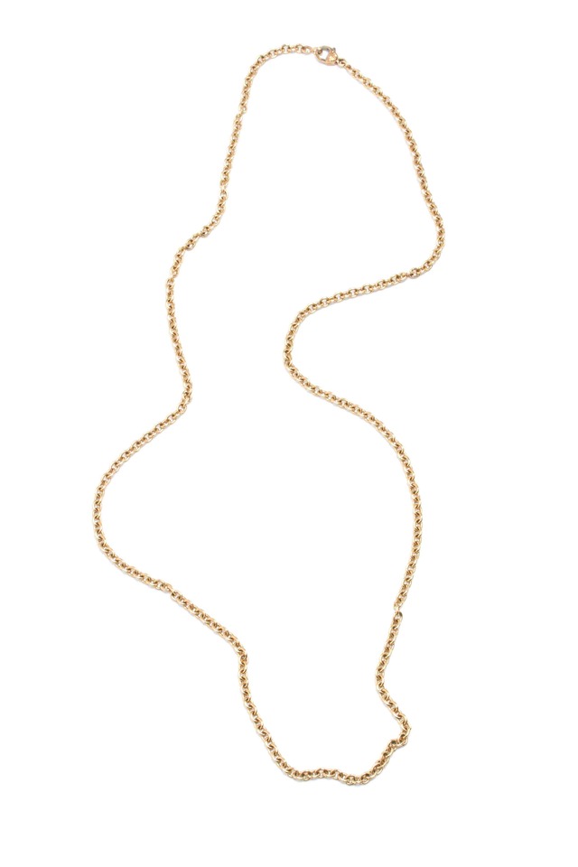 Yellow Gold Chain Link Necklace