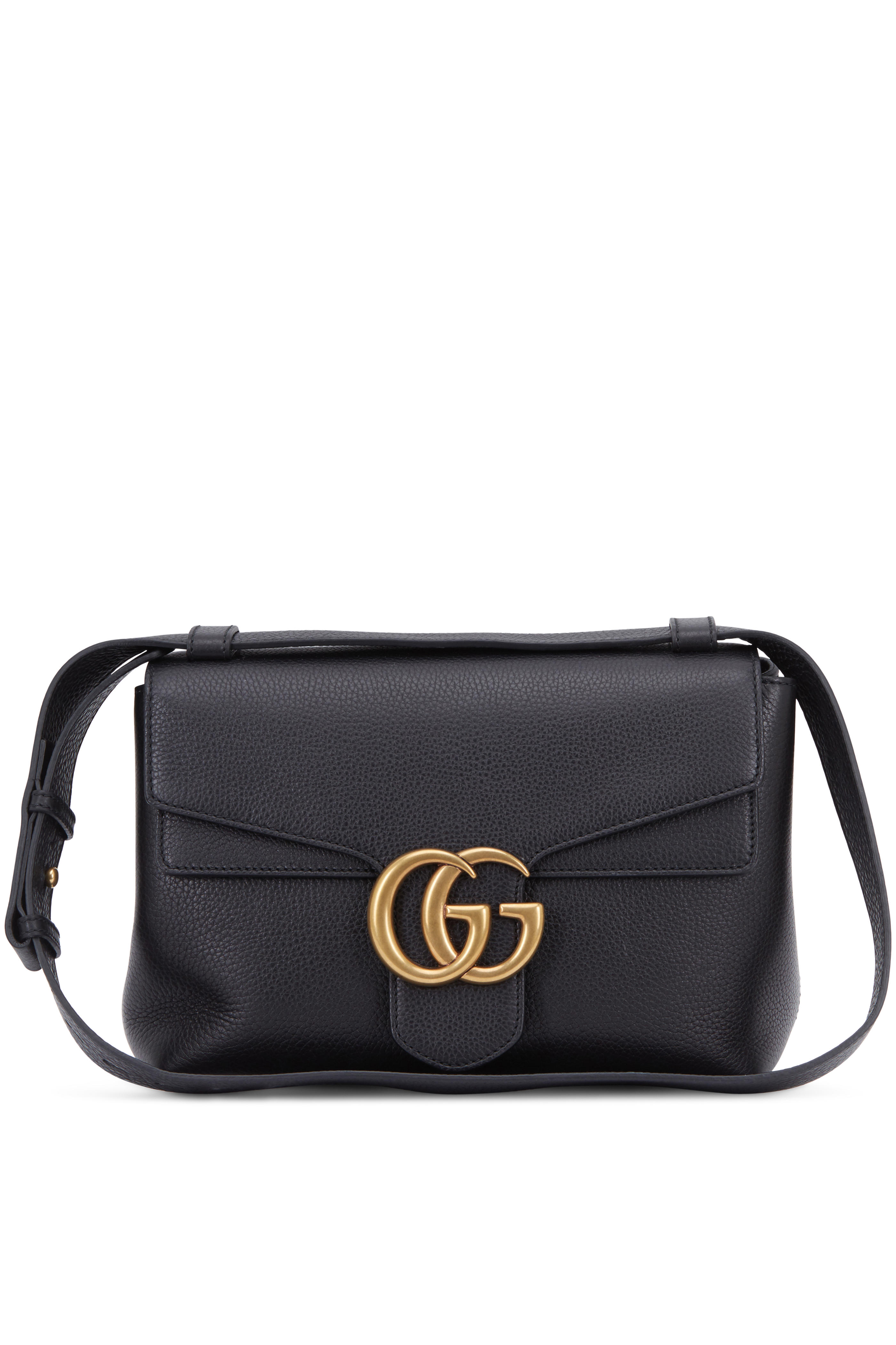 gucci black flap bag