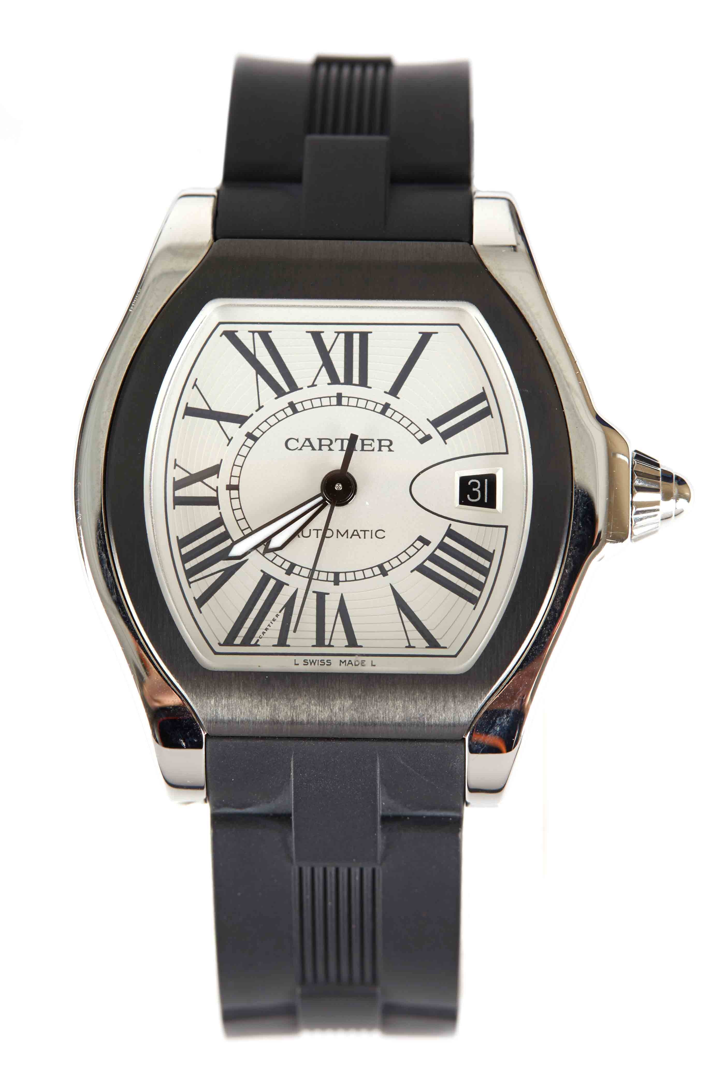 rubber strap for cartier roadster
