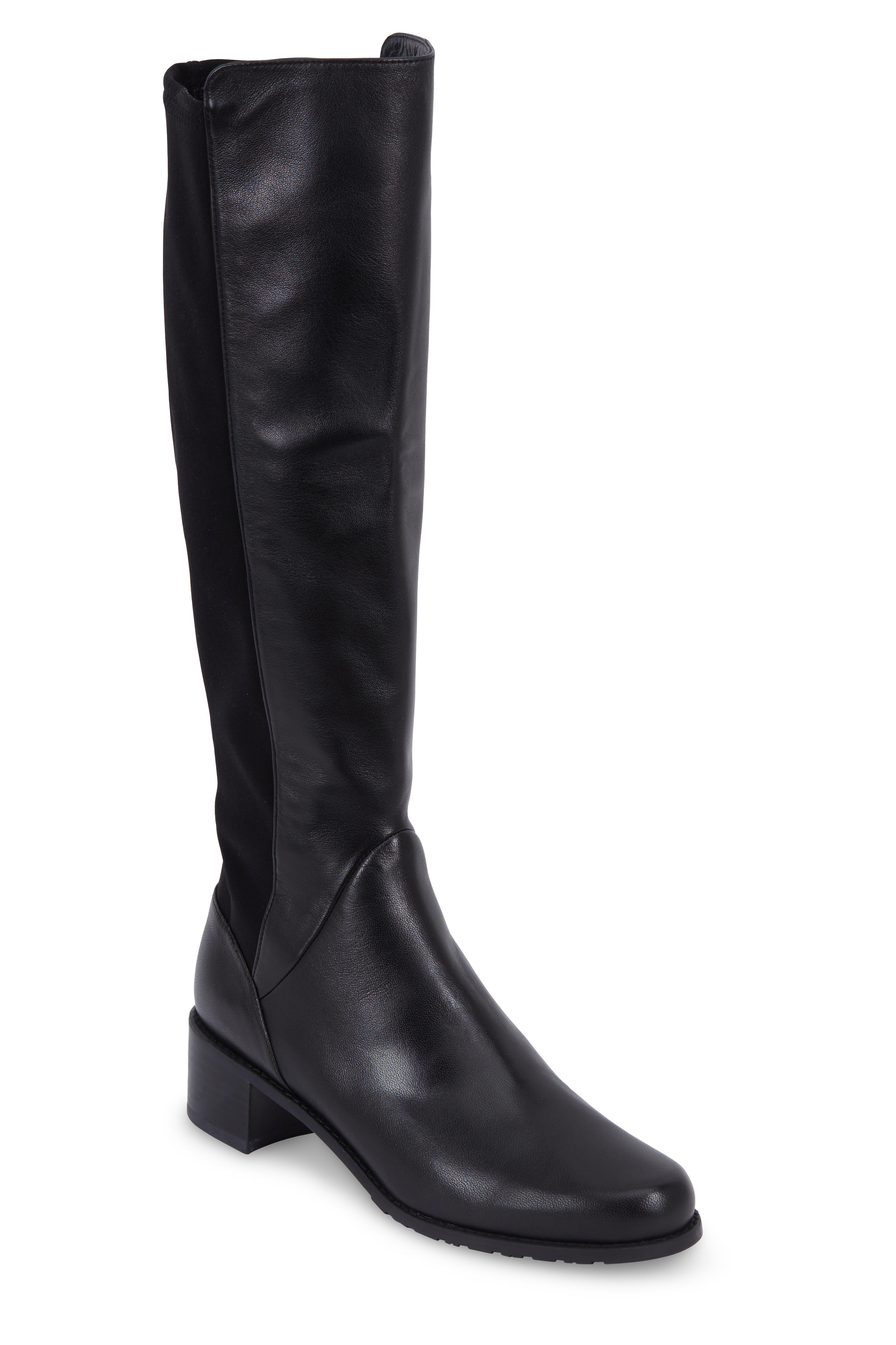 stuart weitzman tall black boots