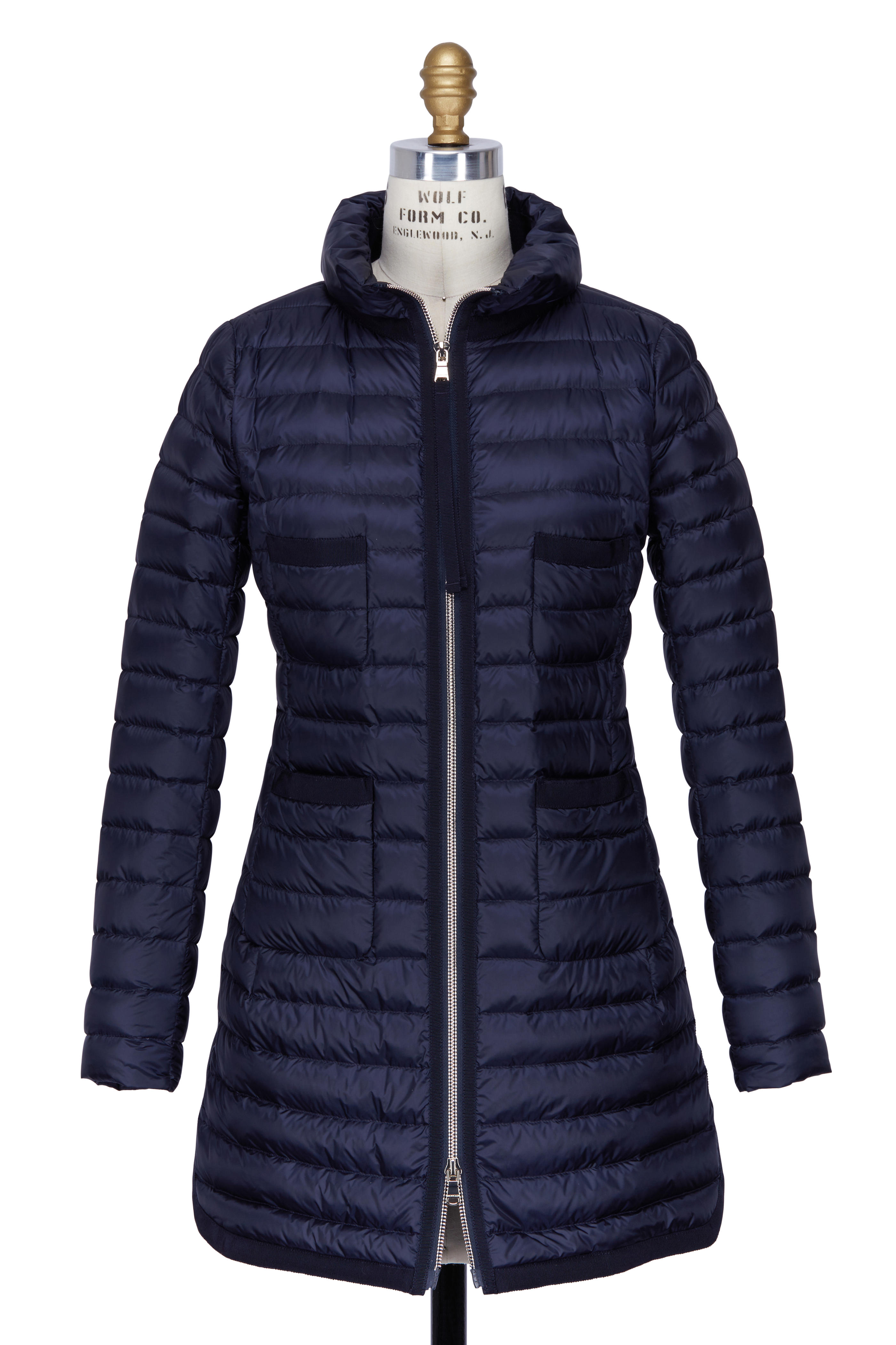 Moncler - Bogue Navy Blue Quilted Four 