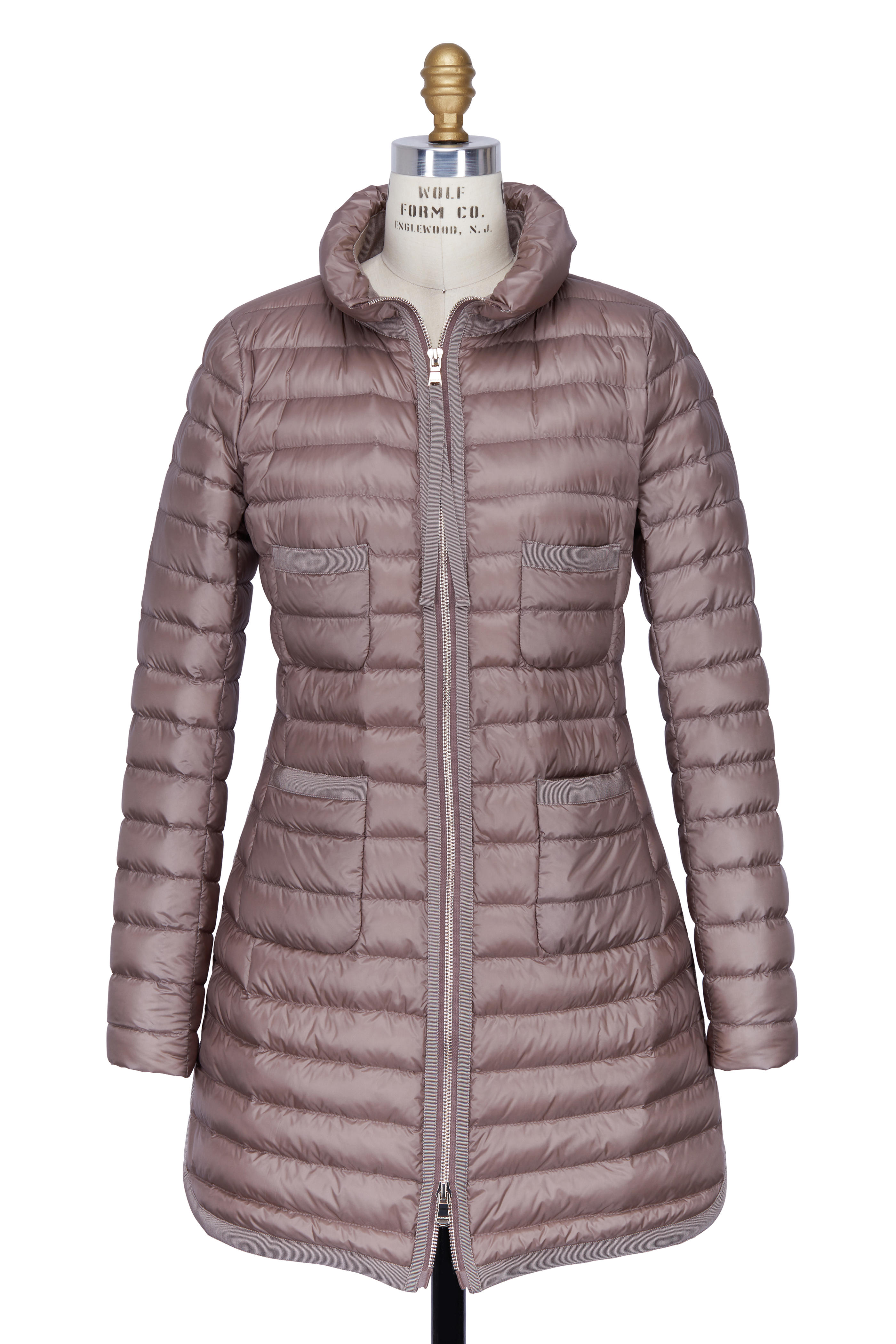 Bogue Taupe Quilted Four Pocket Jacket 