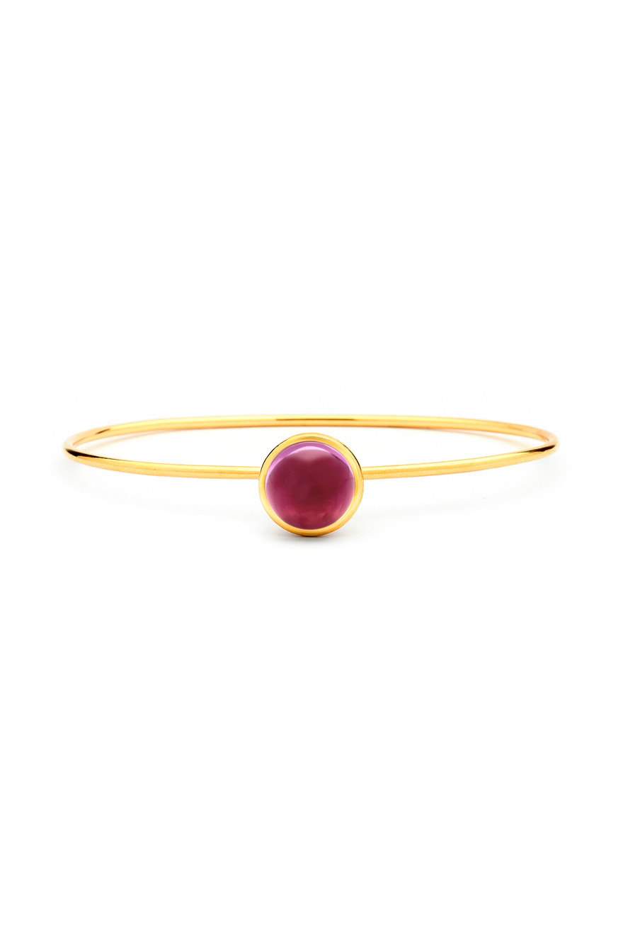 Rubellite Stacking Bauble Bracelet
