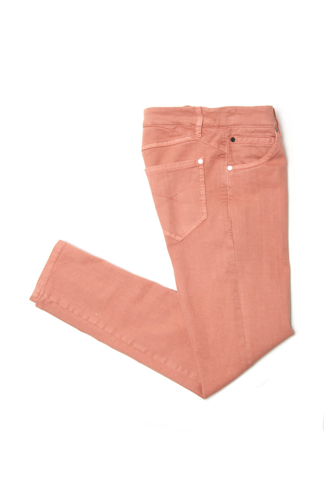 Grapefruit Jean-Style Skinny Pants