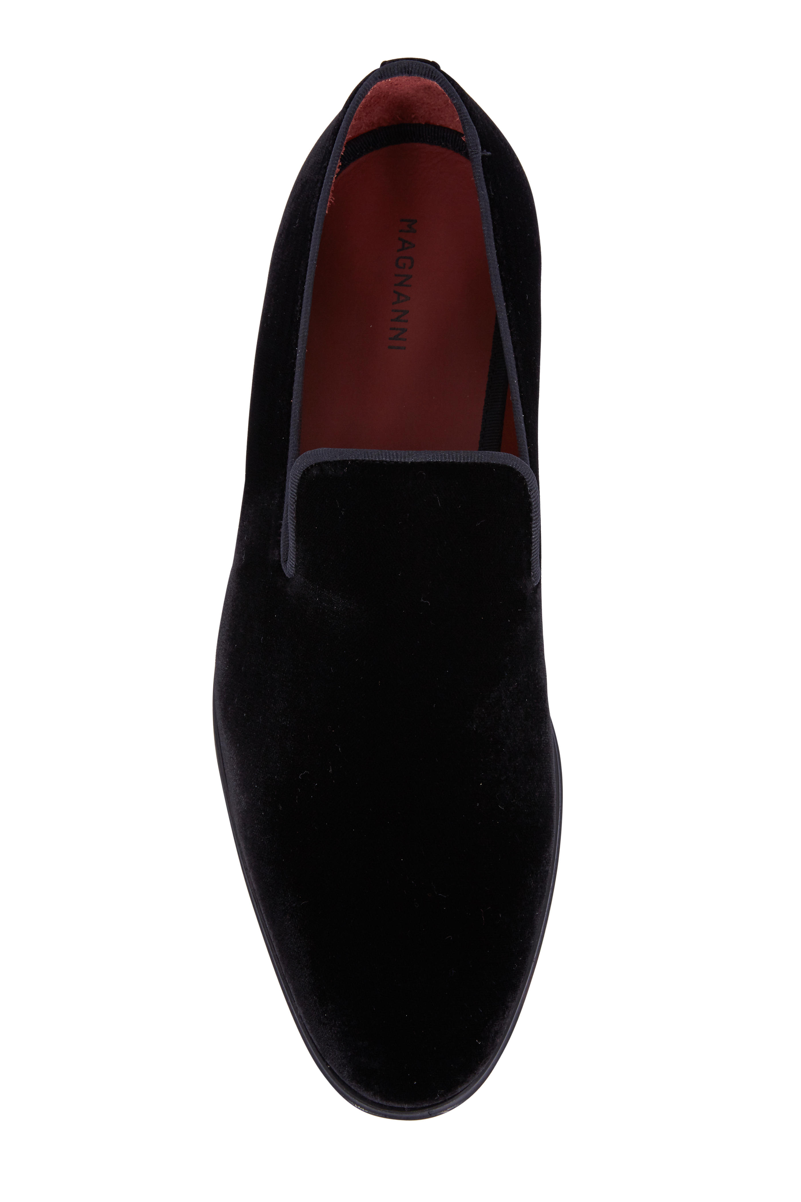 magnanni velvet loafers