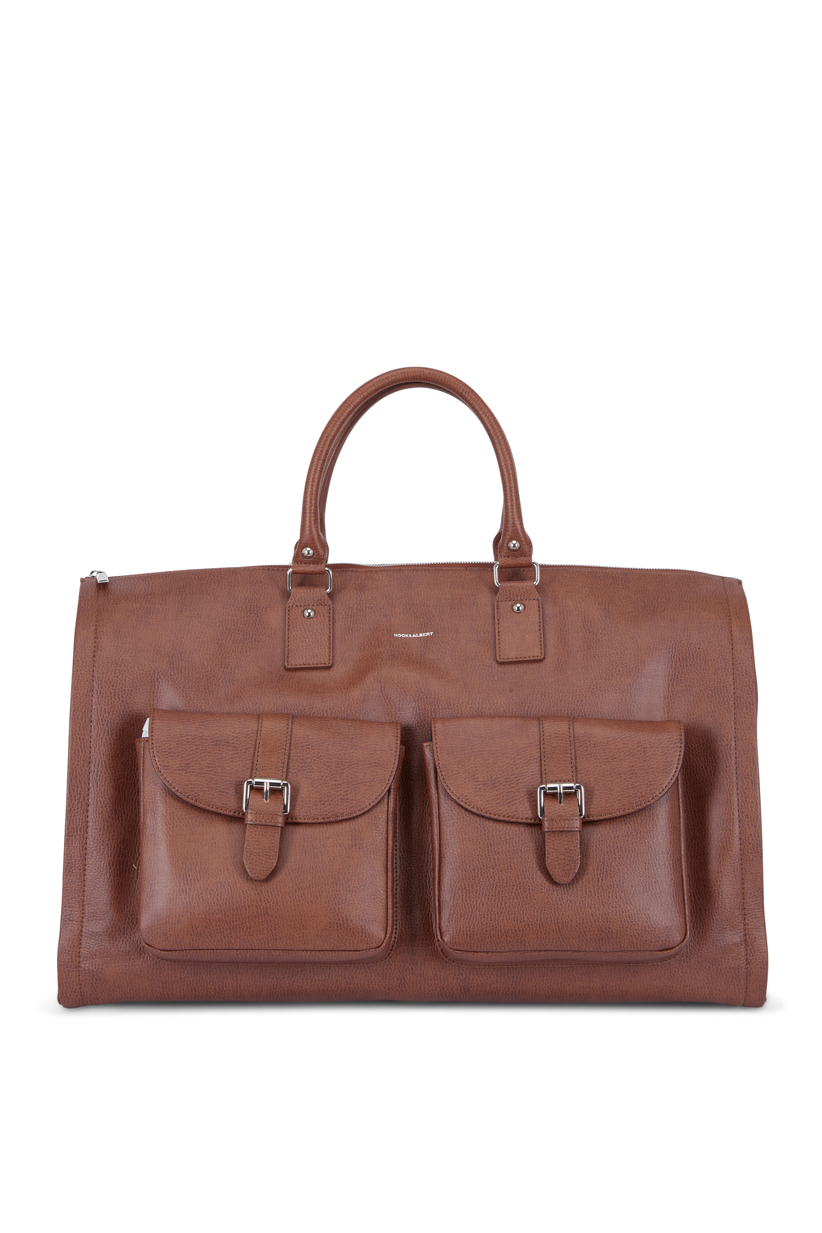 hook and albert weekender bag