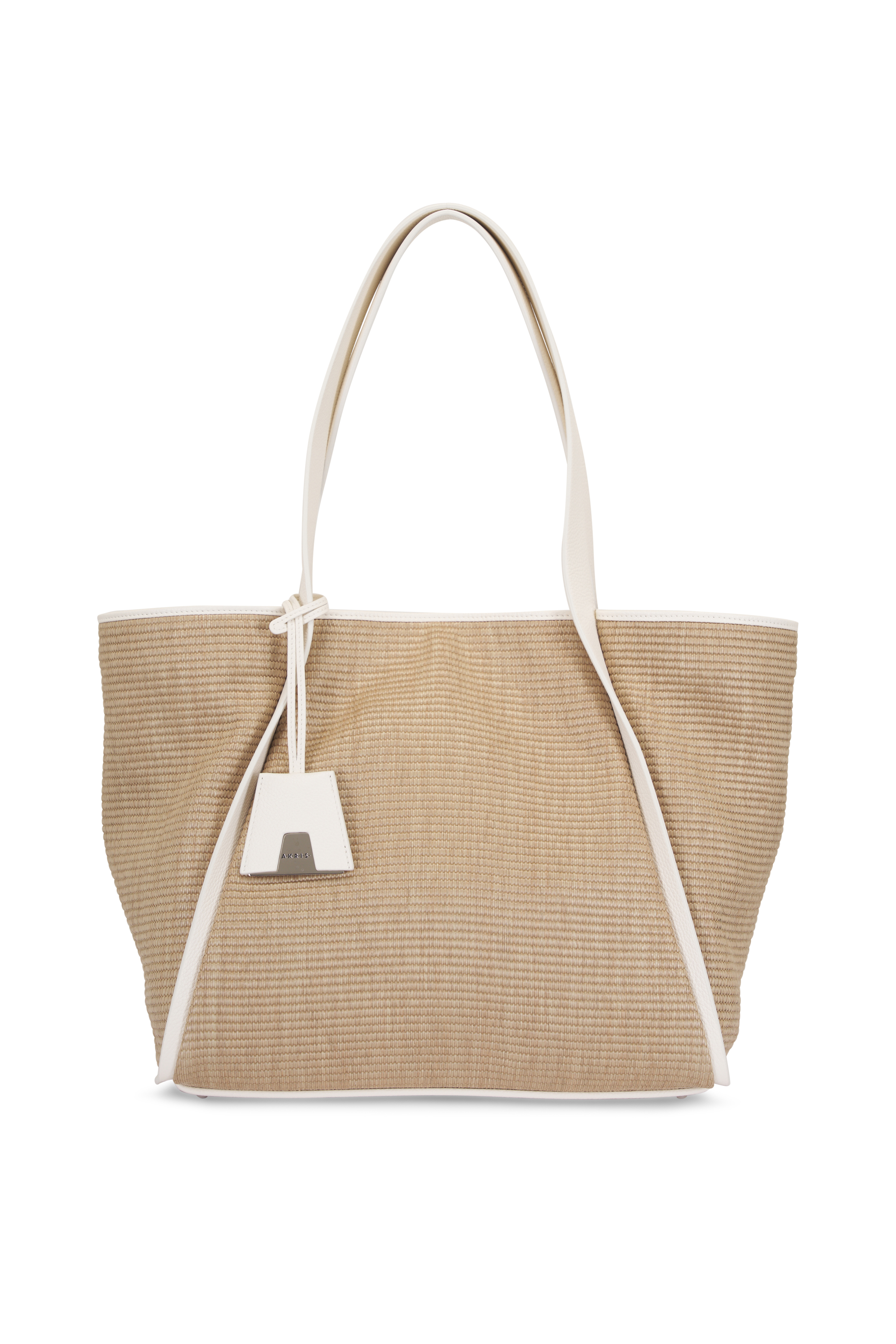 Fendi - Blue & White FF Glazed Canvas Shopper | Mitchell Stores