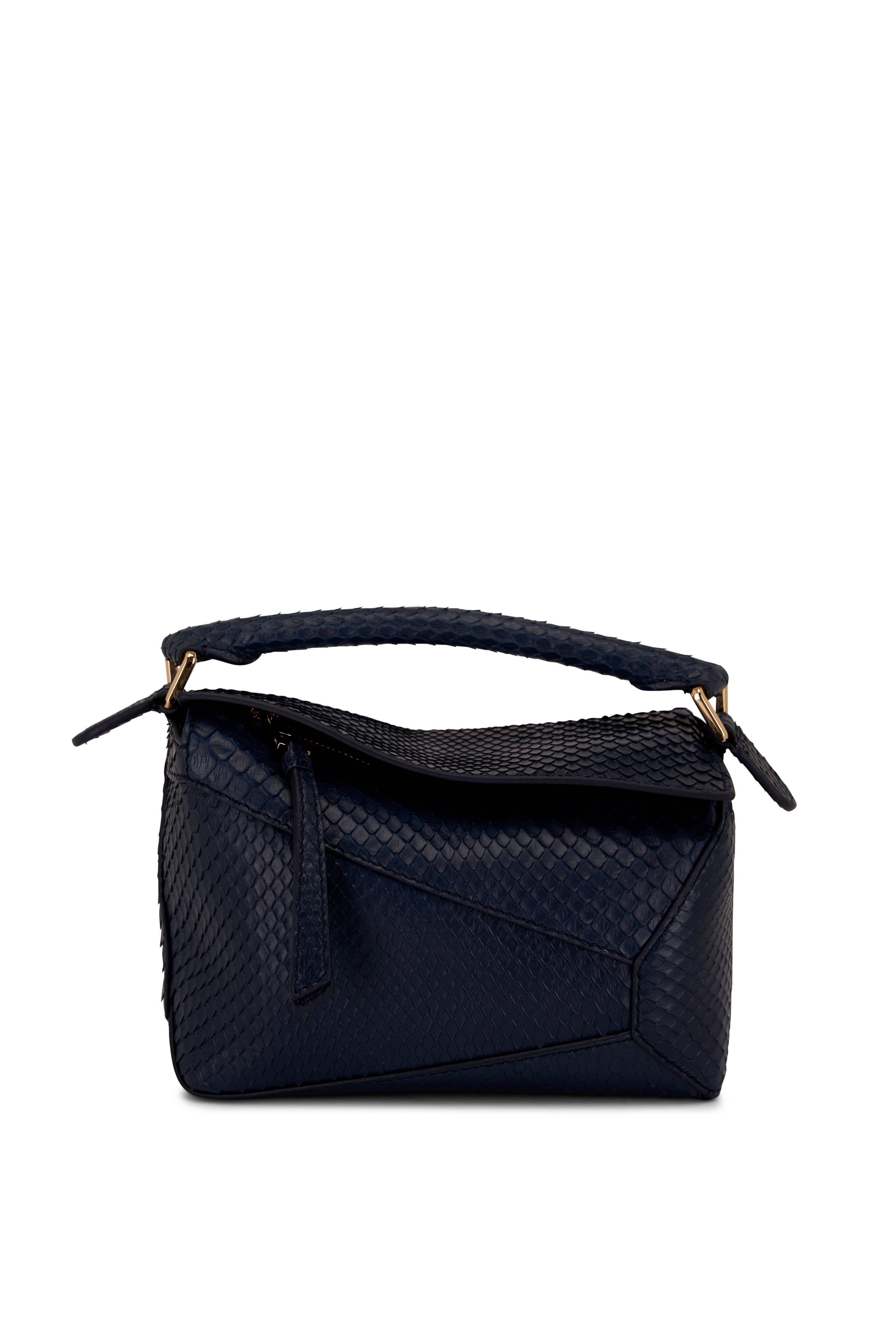 The Row Navy Abby Bag