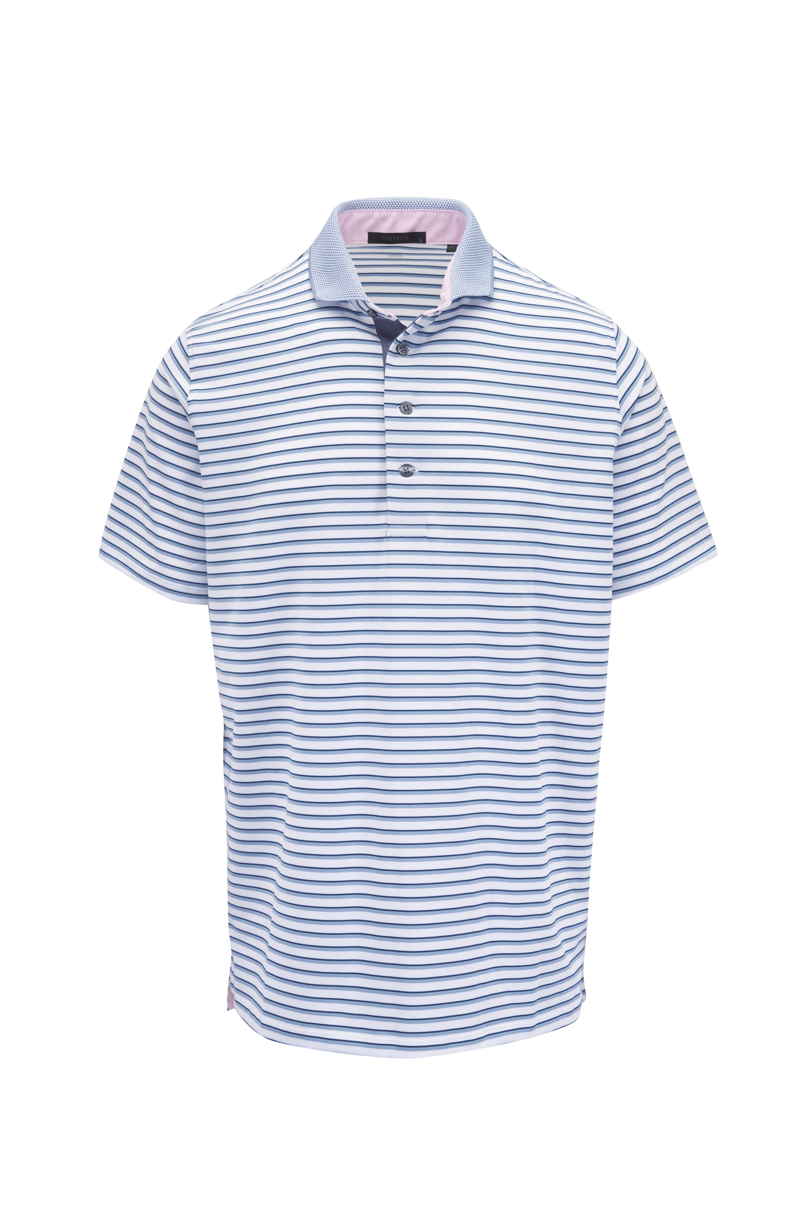 GREYSON グレイソン　人気のHANCOCK STRIPE POLO　M GREYSON グレイソン 人気のHANCOCK STRIPE POLO M GREYSON