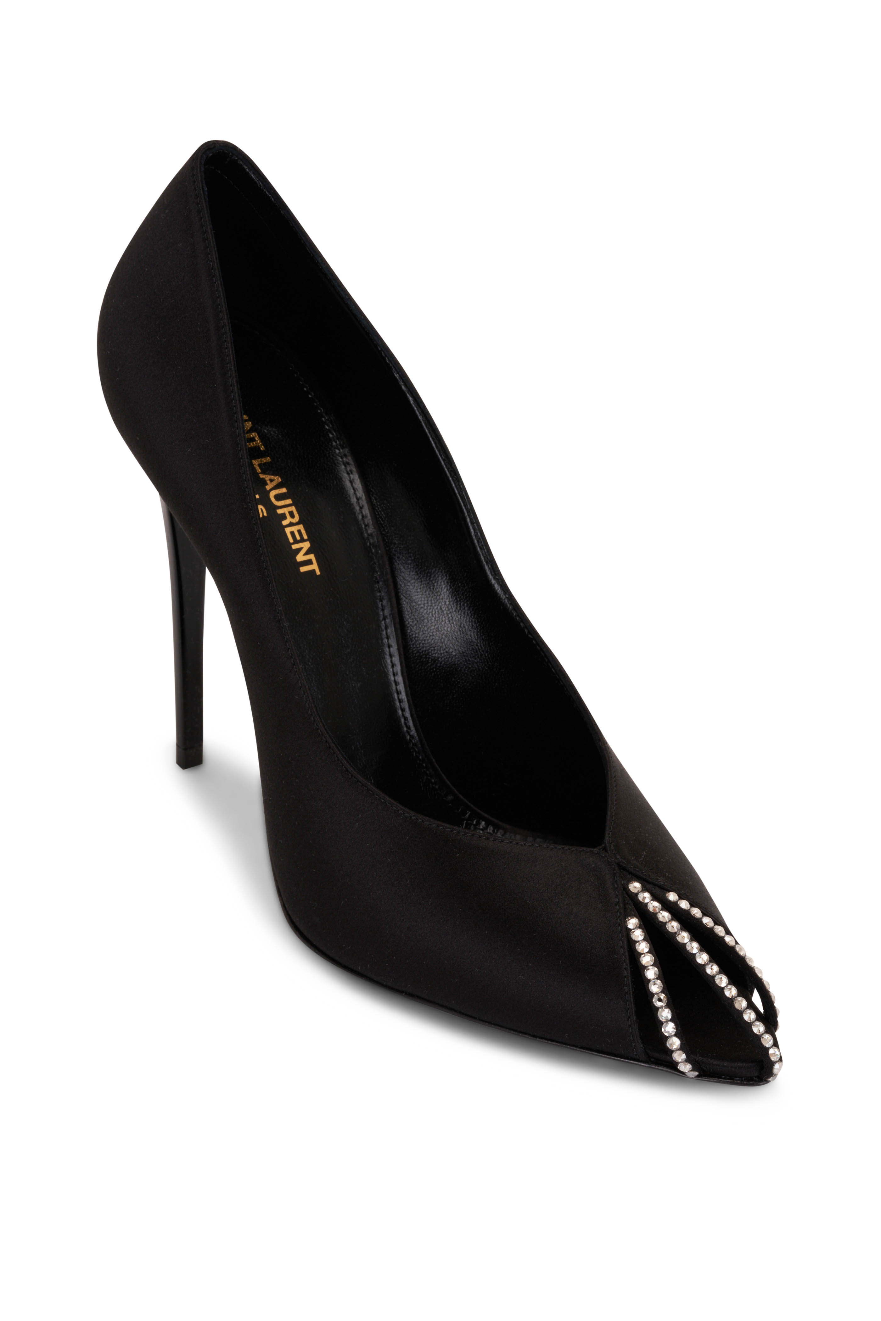 VALENTINO GARAVANI NITE-OUT SATIN PUMP 110 MM