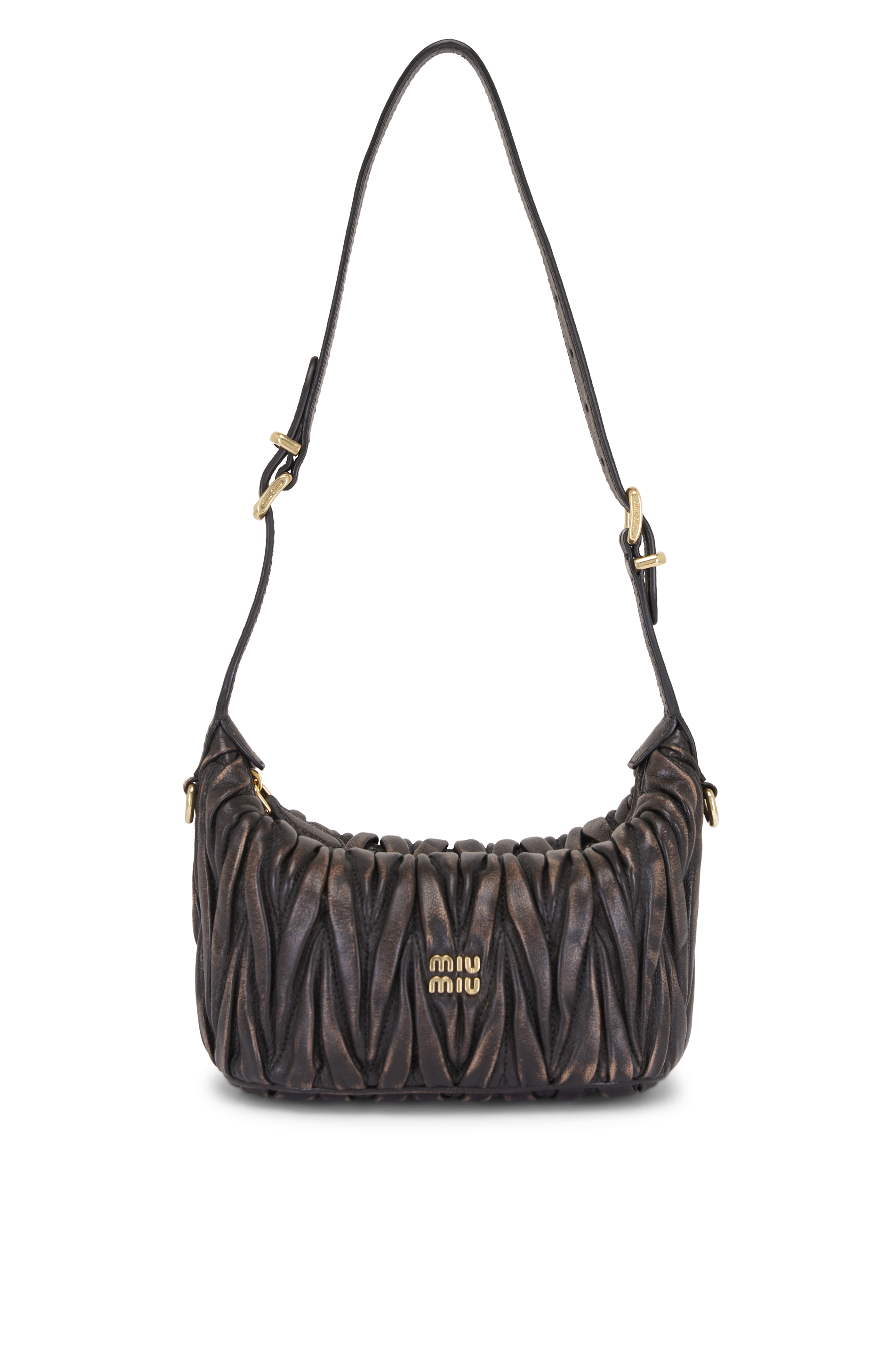 Moreau Paris - Small Victoria Saddle Leather Top Handle Bag