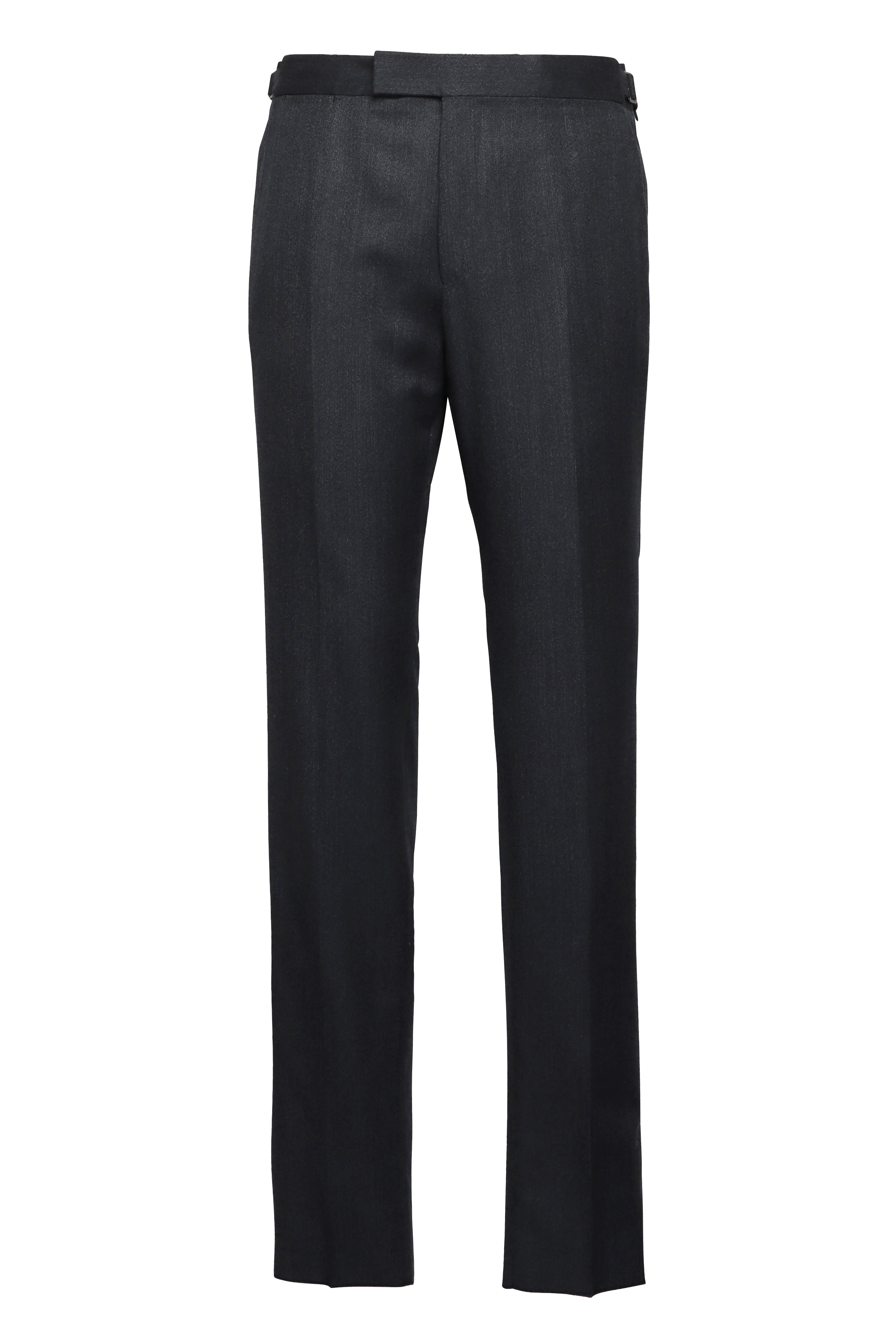 ワコマリア Zegna / STRAIGHT FIT TROUSERS M ZEGNA Men's Wool and Linen Single Pleat Pants | Neiman Marcus