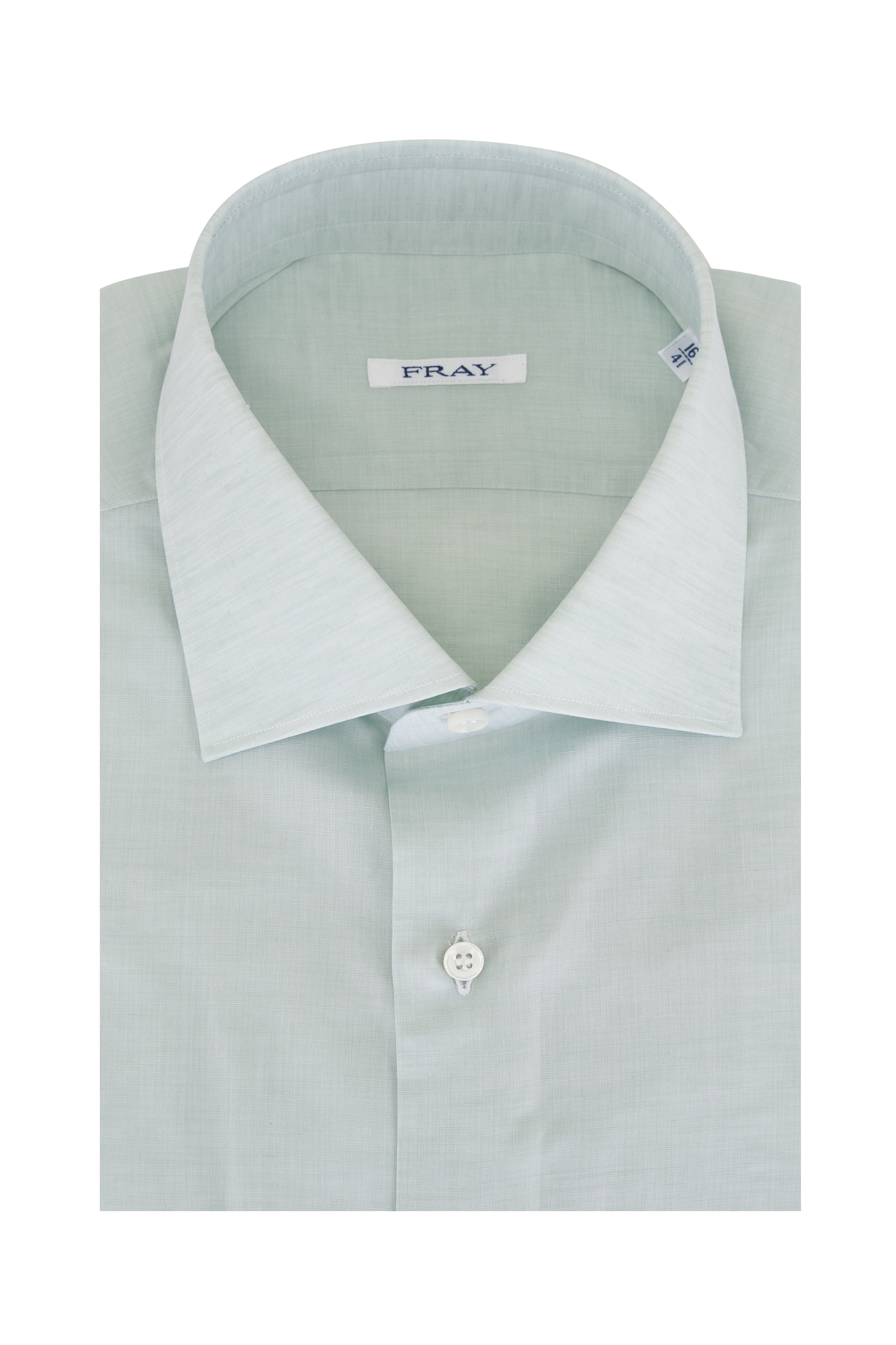 Fray - Green and Blue Striped Dress Shirt | Mitchell Stores