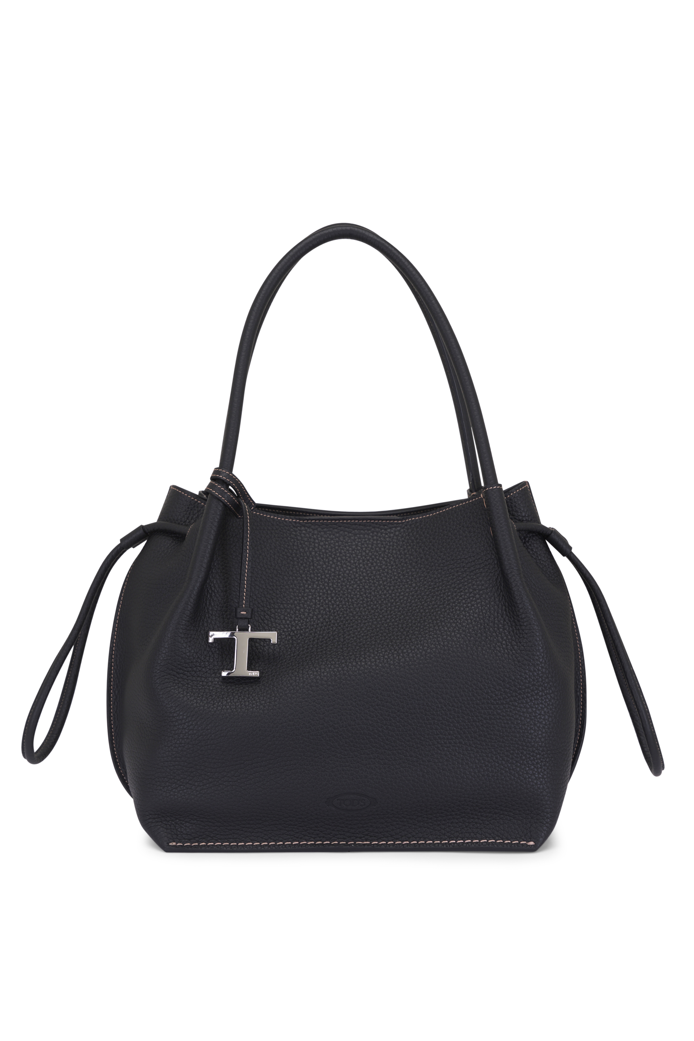 Loewe - Lazo Black Glossy Leather Mini Bag | Mitchell Stores
