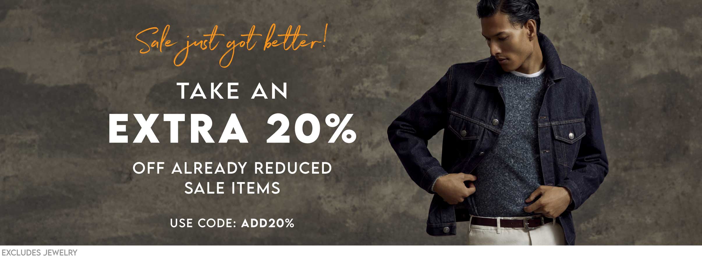 Use code: ADD20% at checkout