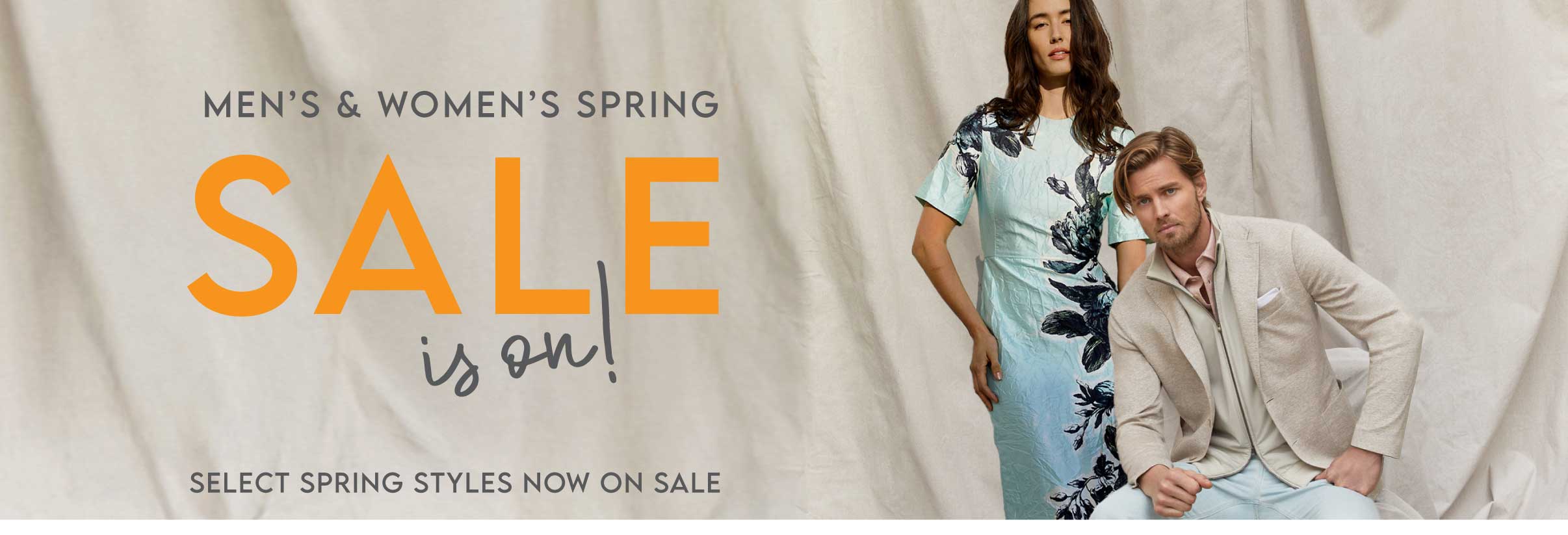 sale is on 