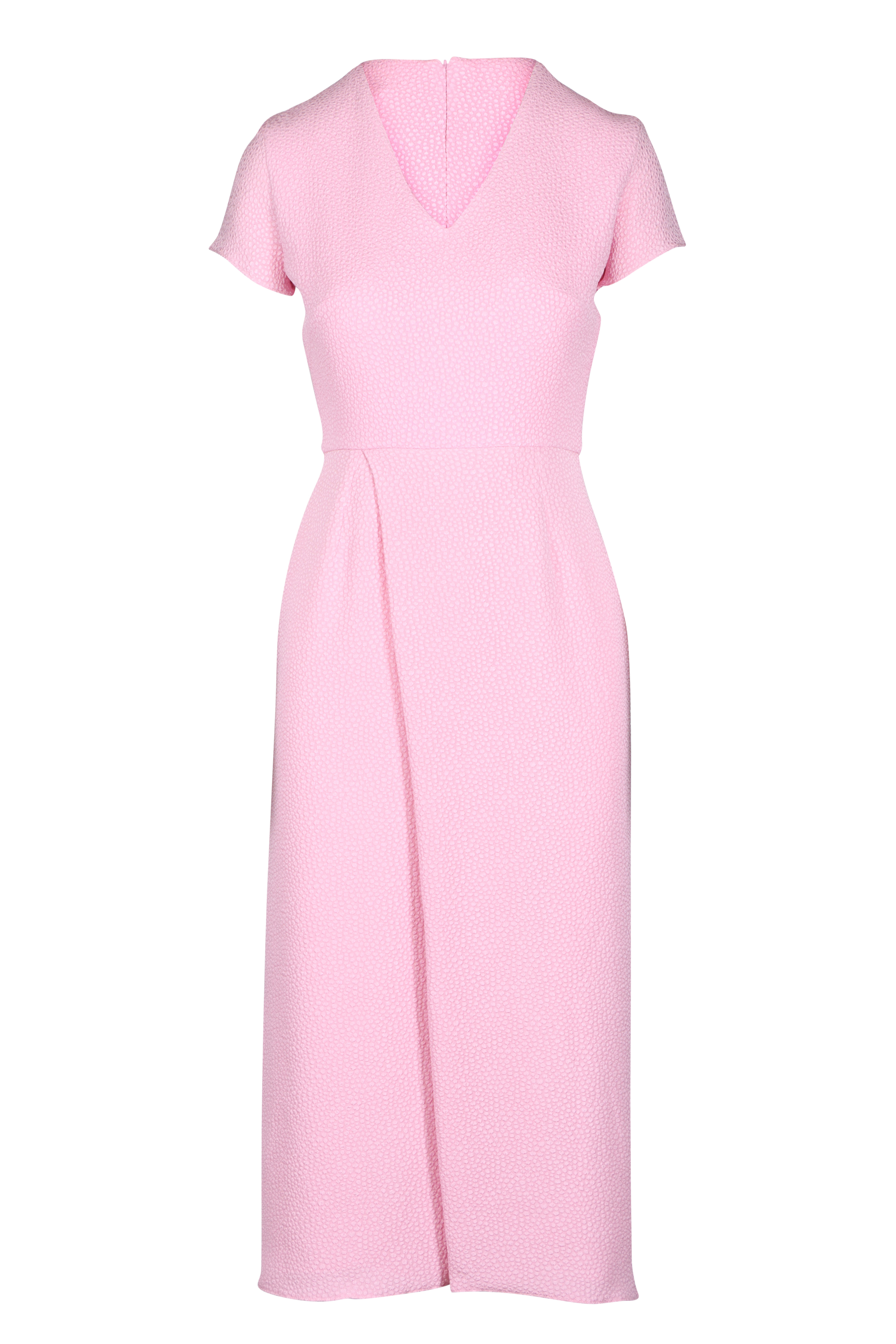 Giambattista Valli - Pale Rose Georgette Cape Gown