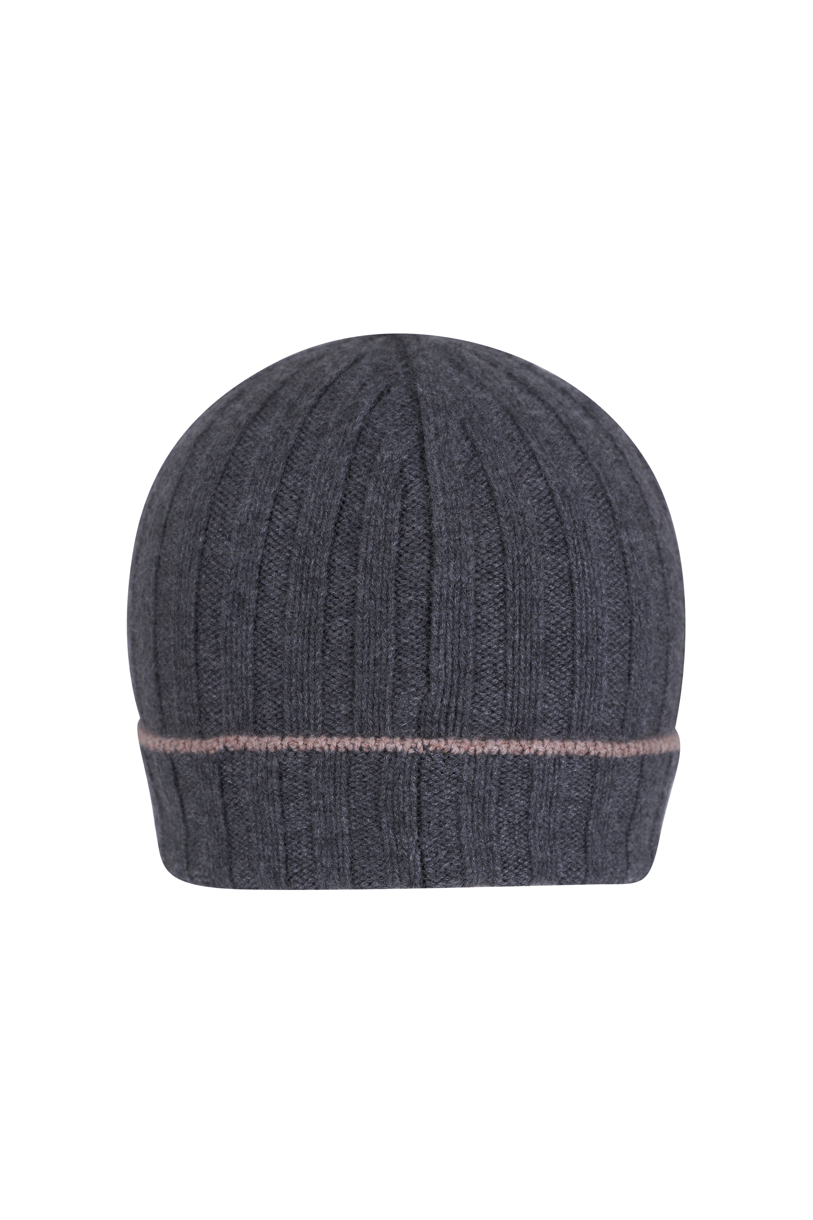 ハット BRUNELLO CUCINELLI Ribbed cashmere hat Ribbed-knit cashmere beanie in beige - Brunello Cucinelli
