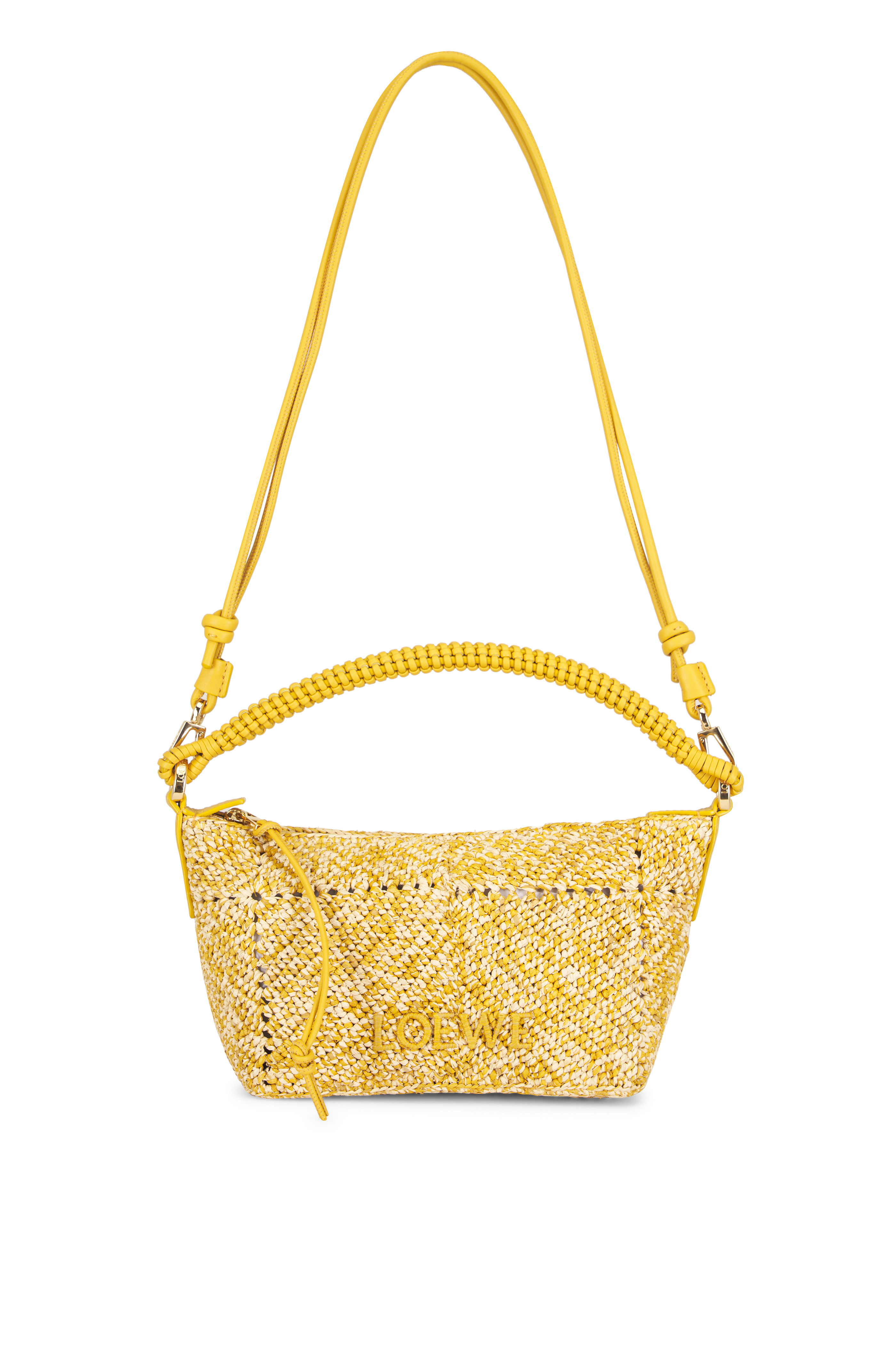 Manebi - Raffia Tote in Khaki | Mitchell Stores