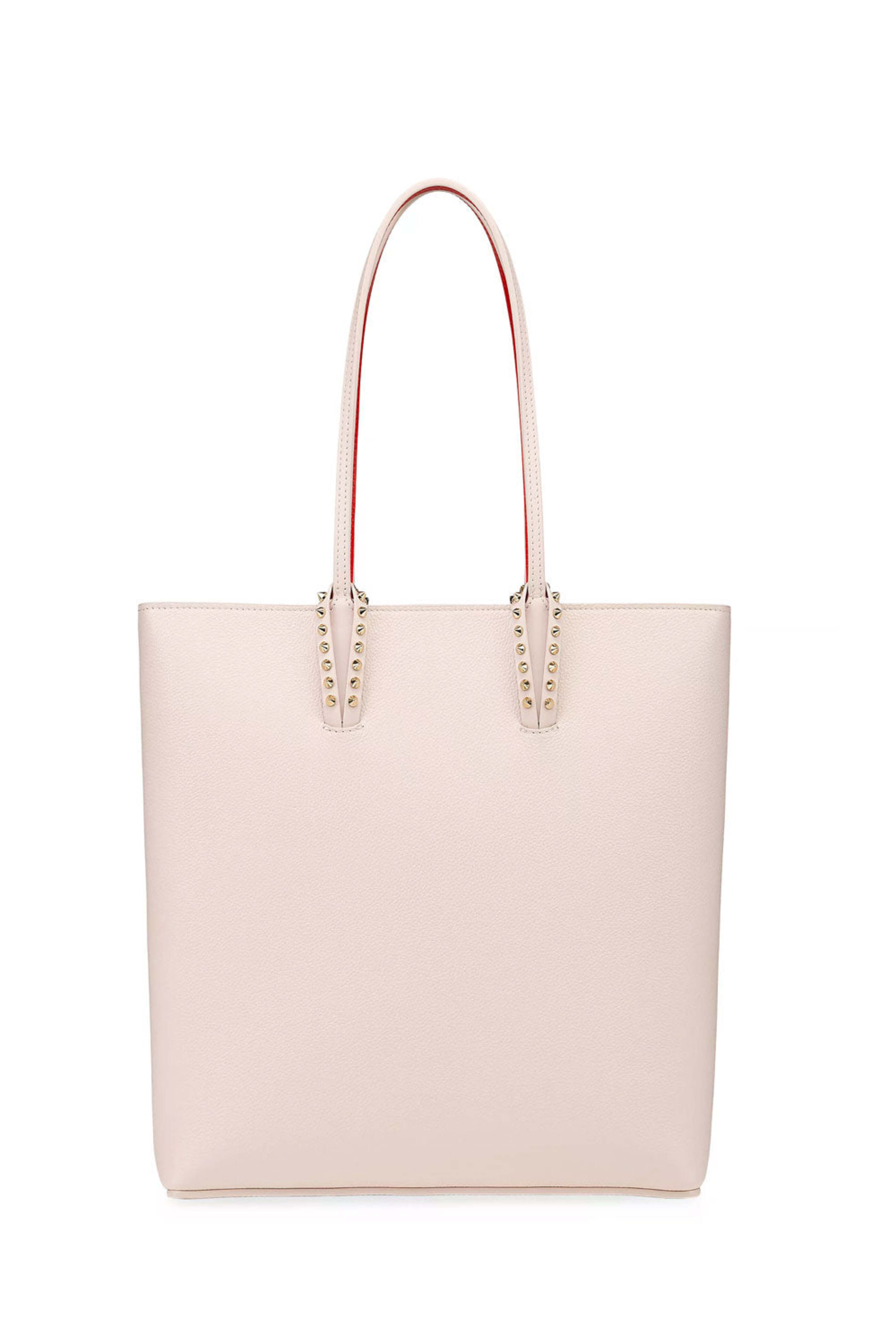 【関税送料込】ルブタン Cabarock Mini patent leather tote Cabarock Mini patent leather tote in pink - Christian