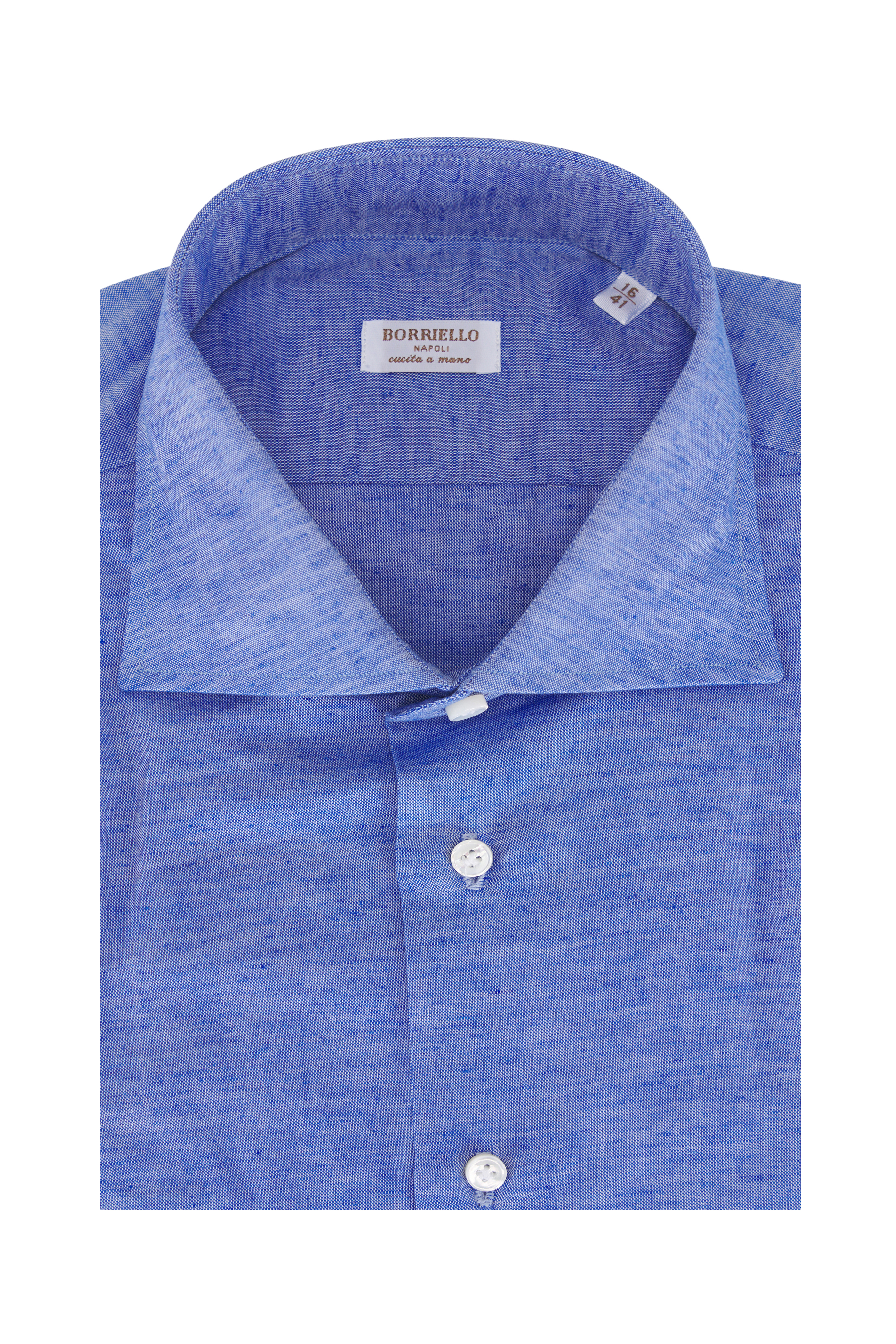 Tシャツ・カットソー BORRIELLO FW24 Striped cotton shirt (1401 34) uploading-1426563.jpg