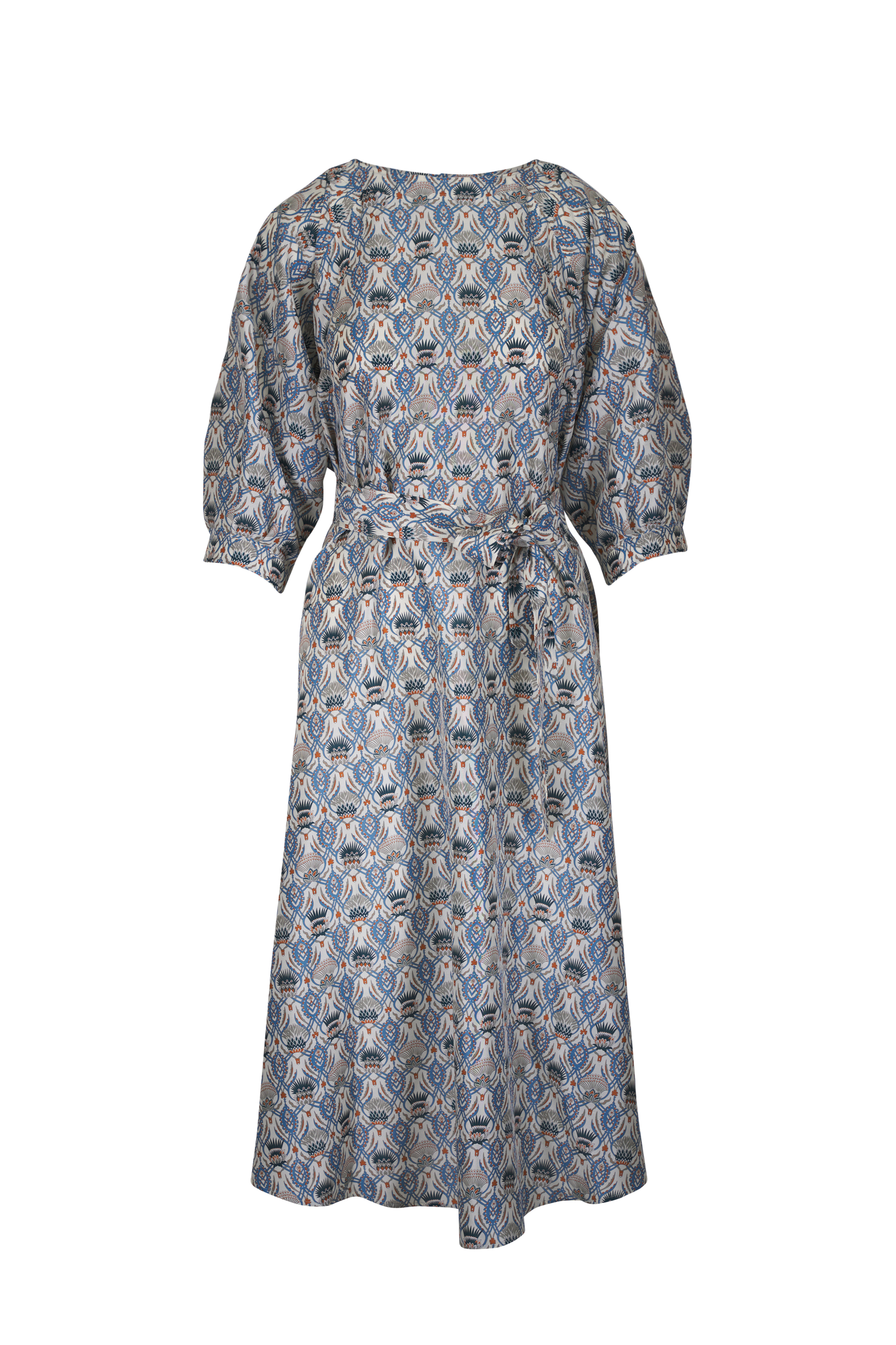 ワンピース LORO PIANA CARMEN DRESS WITH BELT 28166195_57614513_1000.jpg