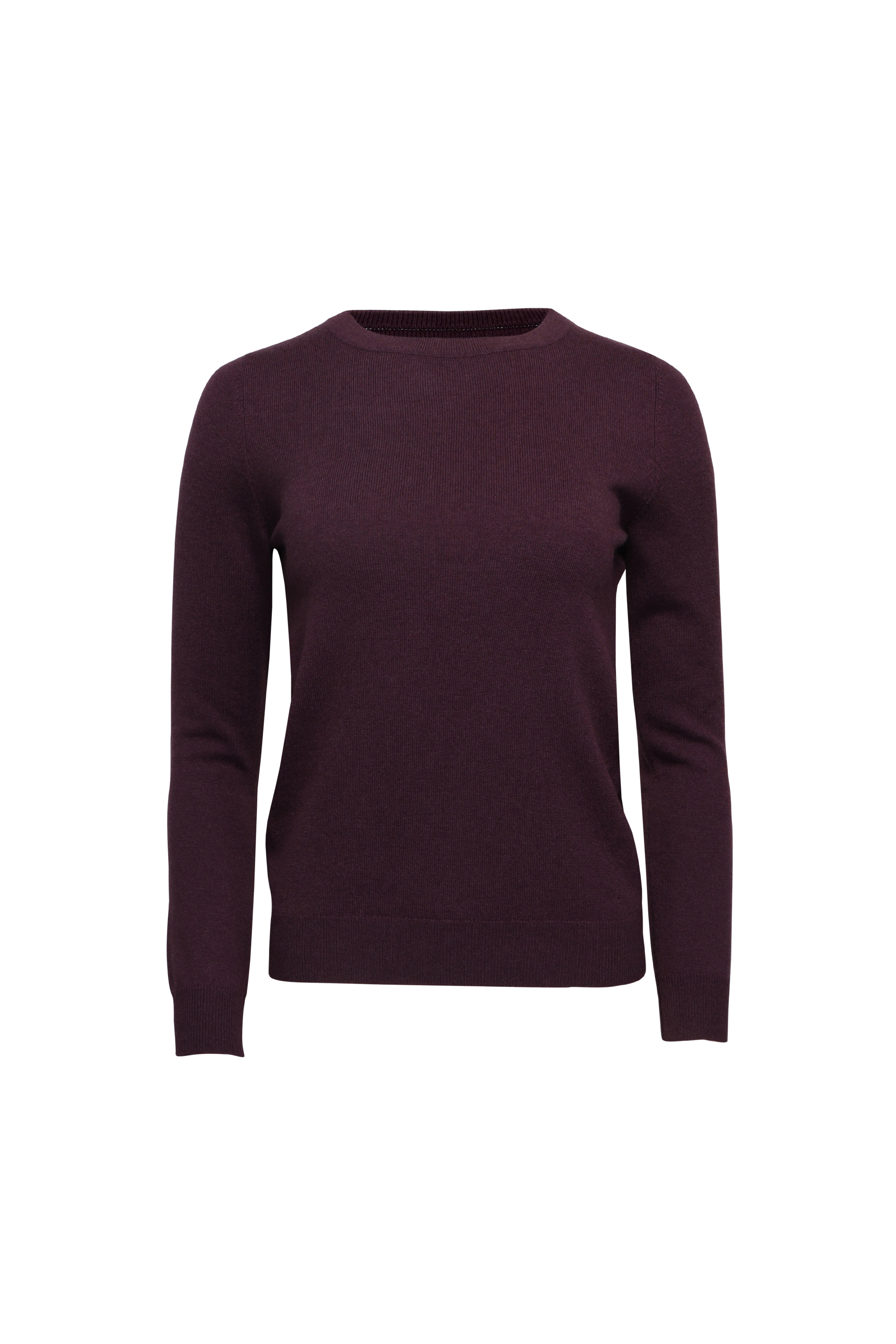 Brunello Cucinelli - Mulberry 2 Ply Cashmere V-Neck Sweater