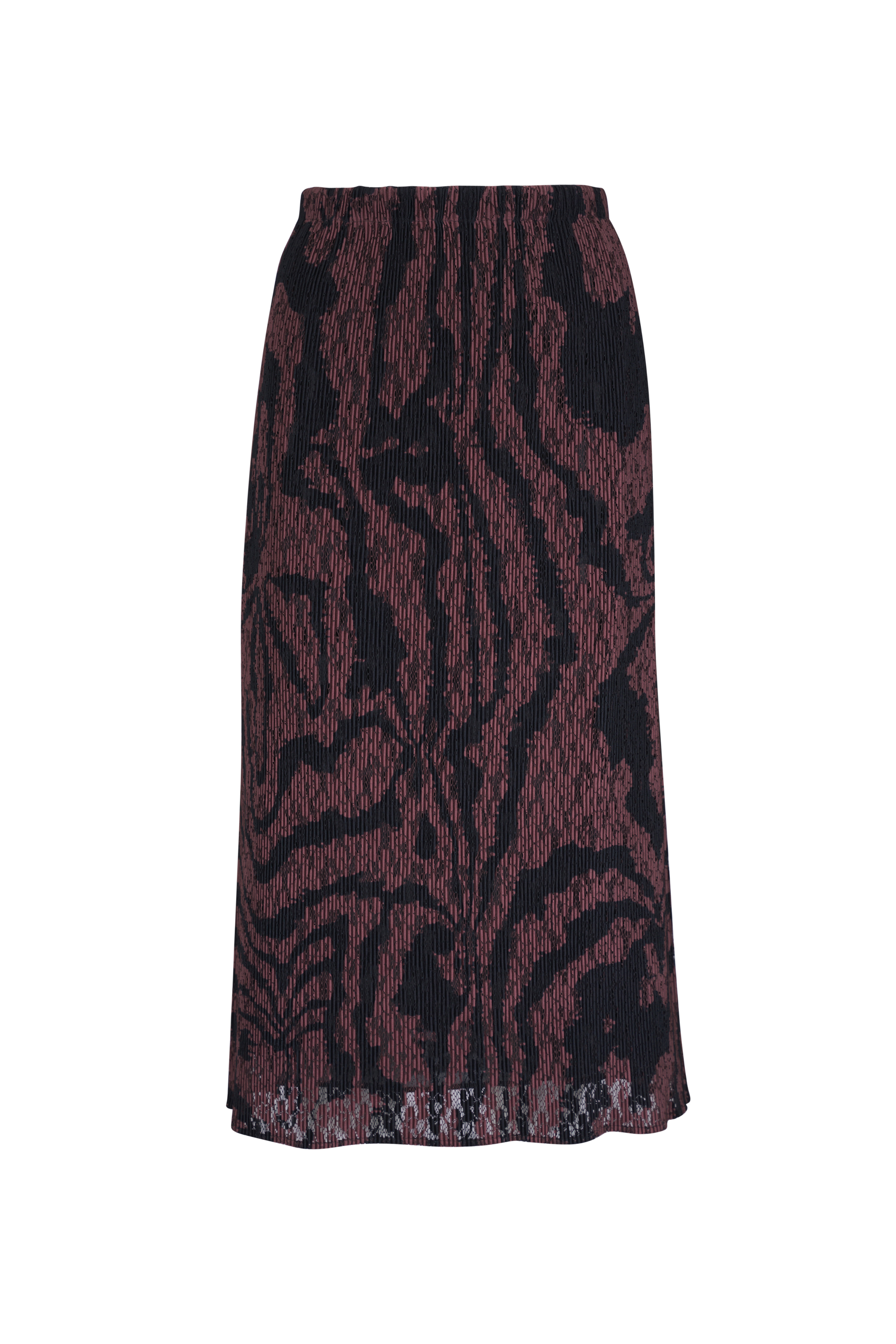 【herlipto】Saint-Michel Volume Skirt Satin Volume Midi Skirt