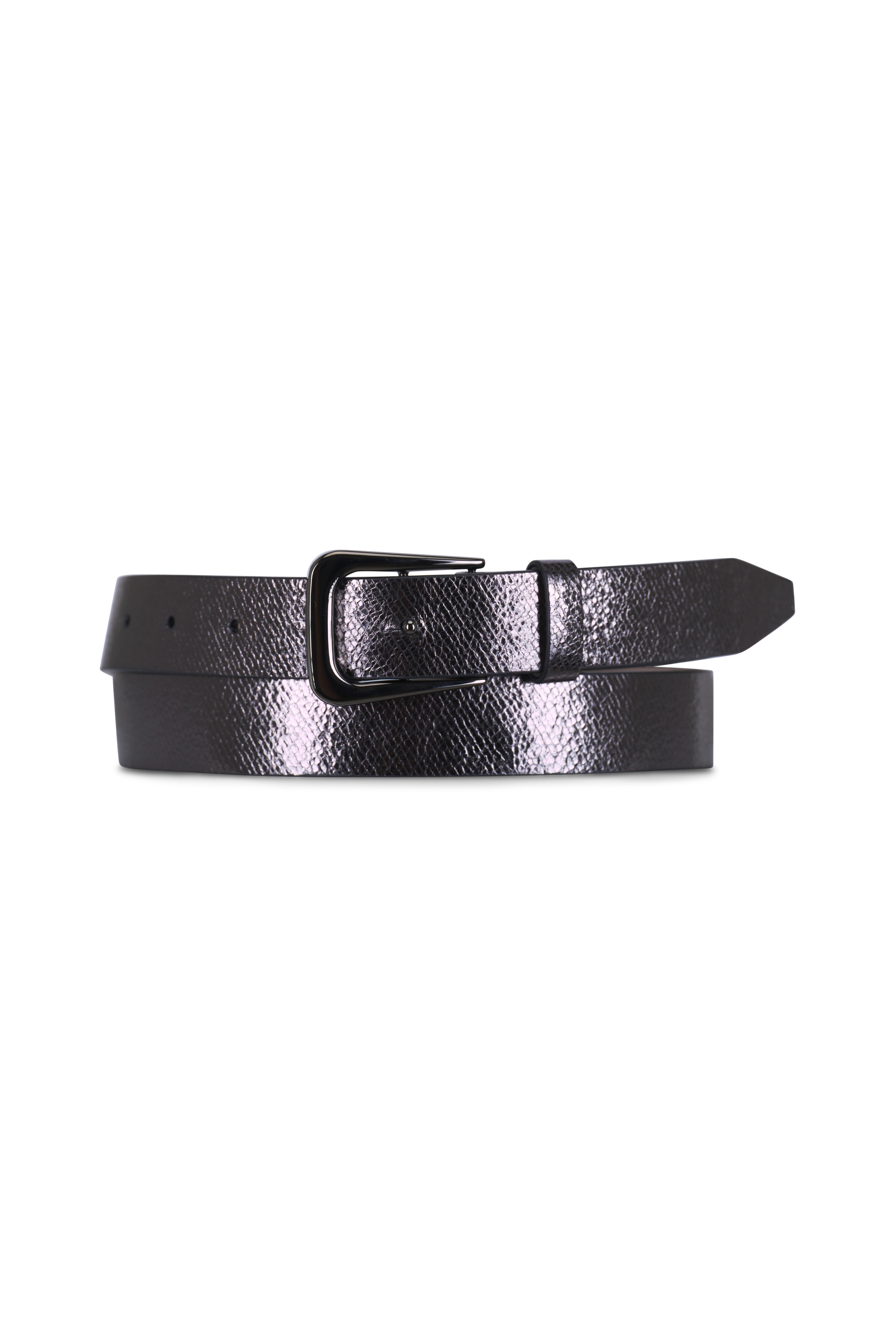 小物 CLANE LEATHER BELT BLACK Classic-Black-Mens-Leather-